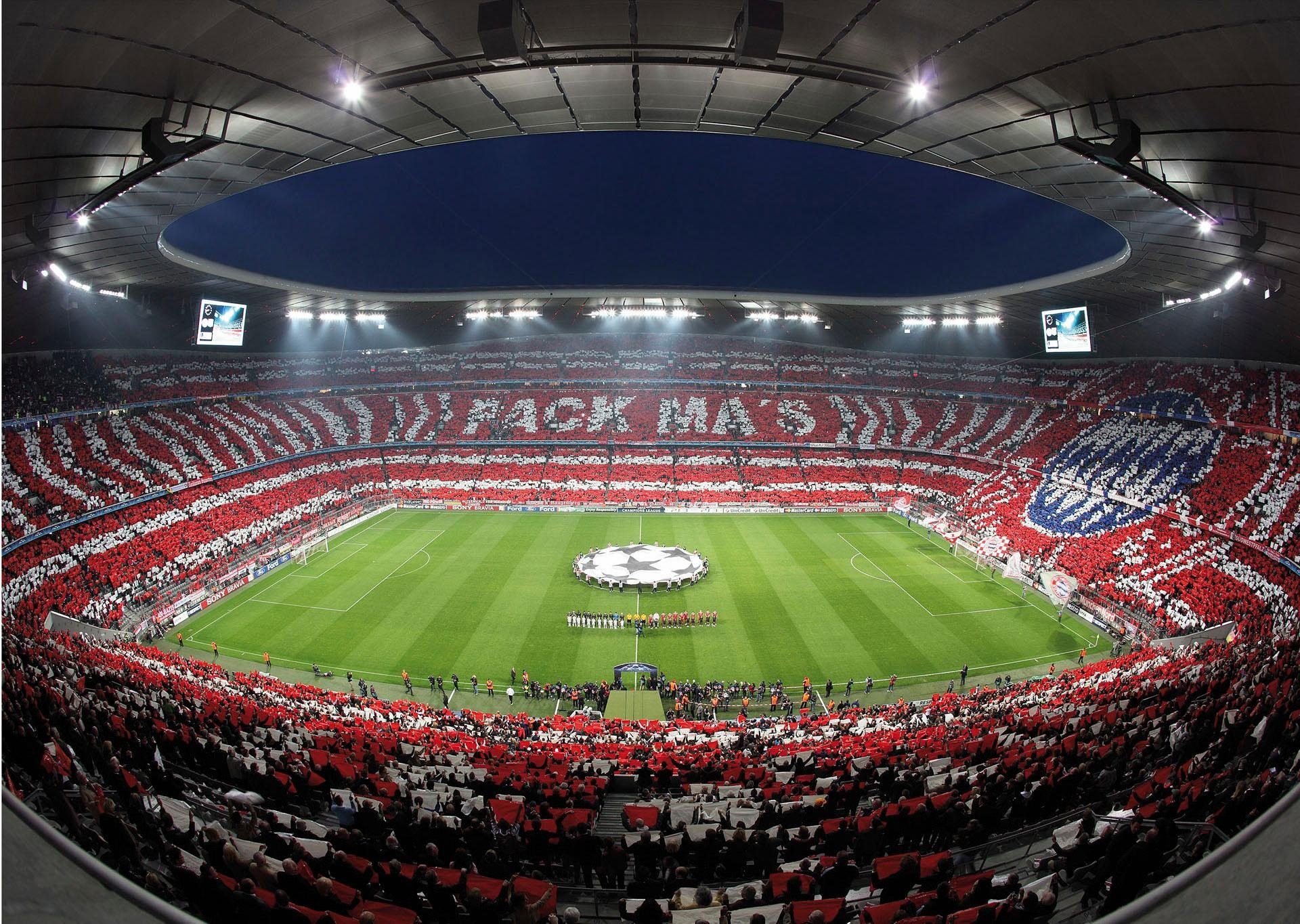 Bayern Fototapete Stadion München Mas Wall-Art Pack Choreo