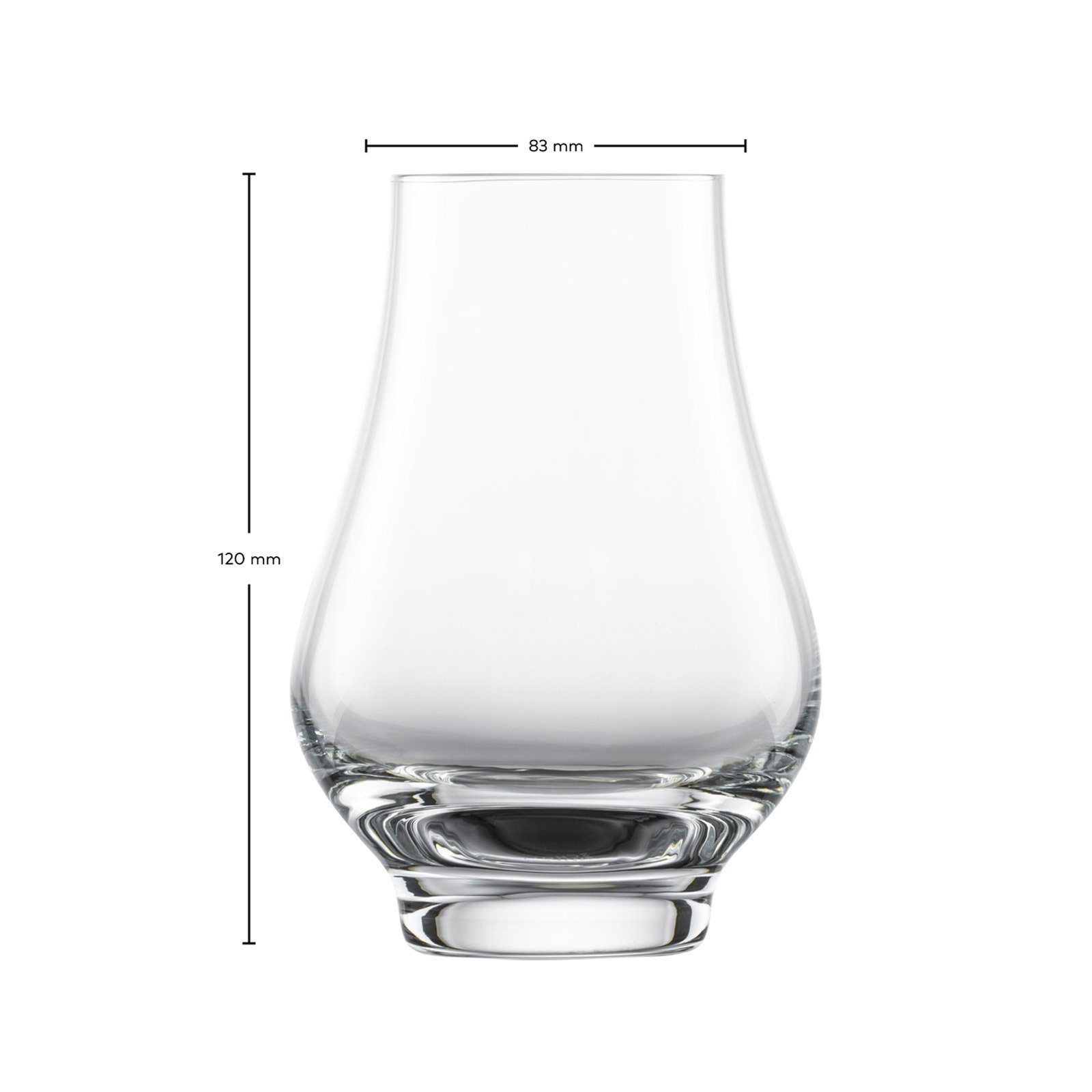 SCHOTT-ZWIESEL Whiskyglas Bar Special Whisky Nosing Gläser 322 ml 4er Set, 4-tlg., Glas