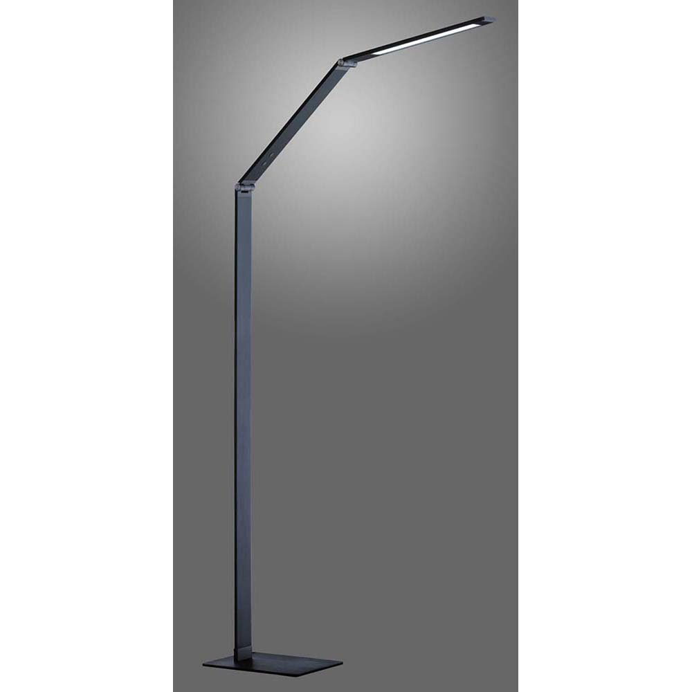 FISCHER & HONSEL LED Stehlampe, LED-Leuchtmittel fest verbaut, Farbwechsel, Neutralweiß, Kaltweiß, Warmweiß, Tageslichtweiß, Stehleuchte Touchdimmer Stehlampe verstellbar LED Tageslicht