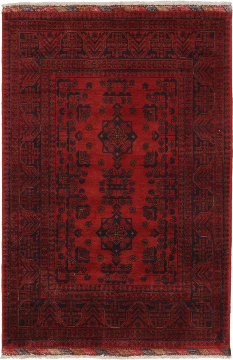 Orientteppich Khal Mohammadi 108x158 Handgeknüpfter Orientteppich, Nain Trading, rechteckig, Höhe: 6 mm