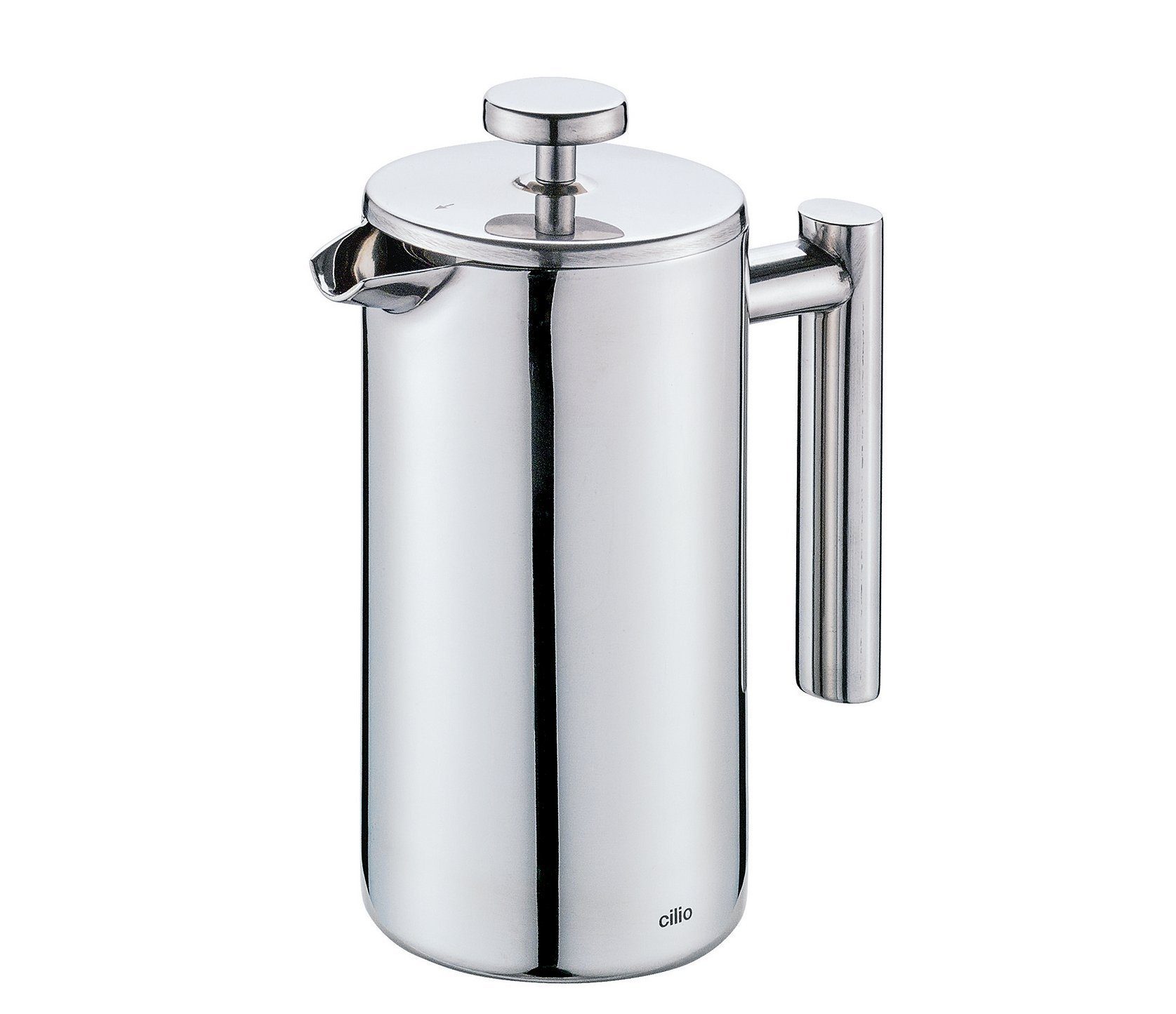 Cilio French Press Kanne Kaffeebereiter French Press Kaffeepresse Kaffeekocher 6 Tassen cilio