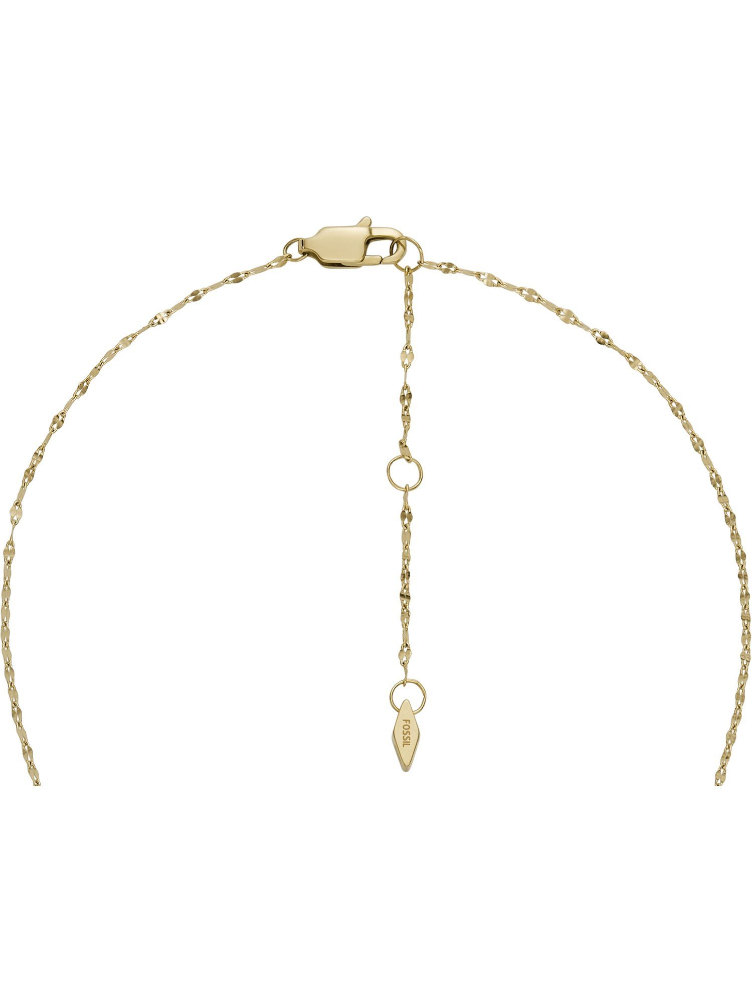 Fossil Collier Fossil Damen-Kette Edelst...