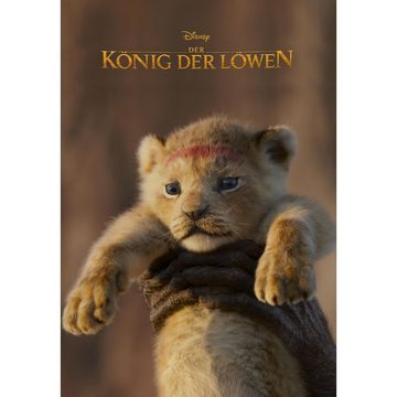 Kinderbettwäsche Der König der Löwen Bettwäsche Life Action Renforcé / Linon, BERONAGE, 100% Baumwolle, 2 teilig, 135x200 + 80x80 cm