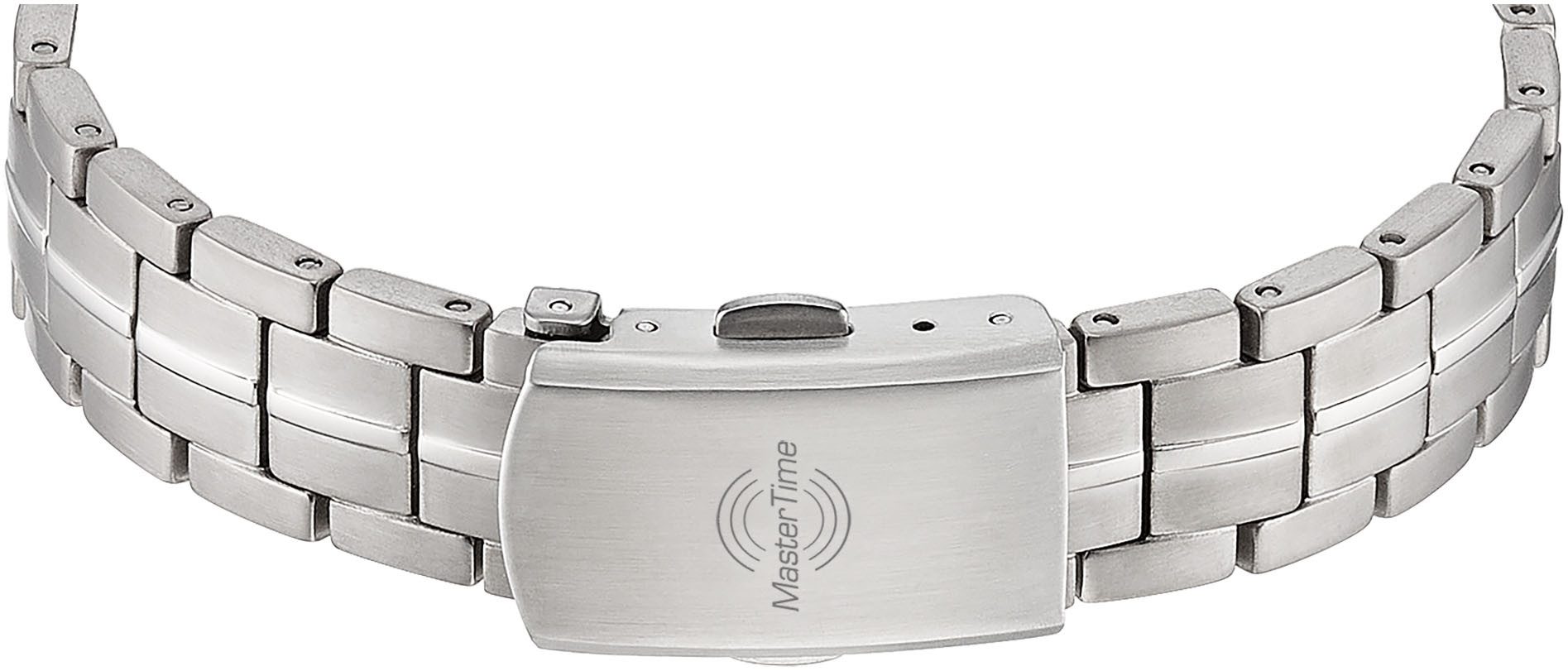 MASTER TIME Funkuhr MTLT-10901-22M, Quarzuhr, Armbanduhr, Damenuhr, Titan, analog, digital