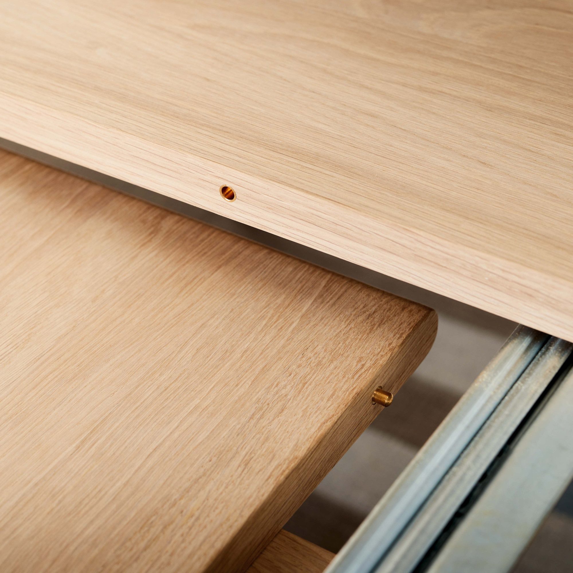 Hammel Furniture Esstischplatte Findahl by Hammel Amalfi, 45x100 cm, Eiche Massivholz für Amalfi Esstisch