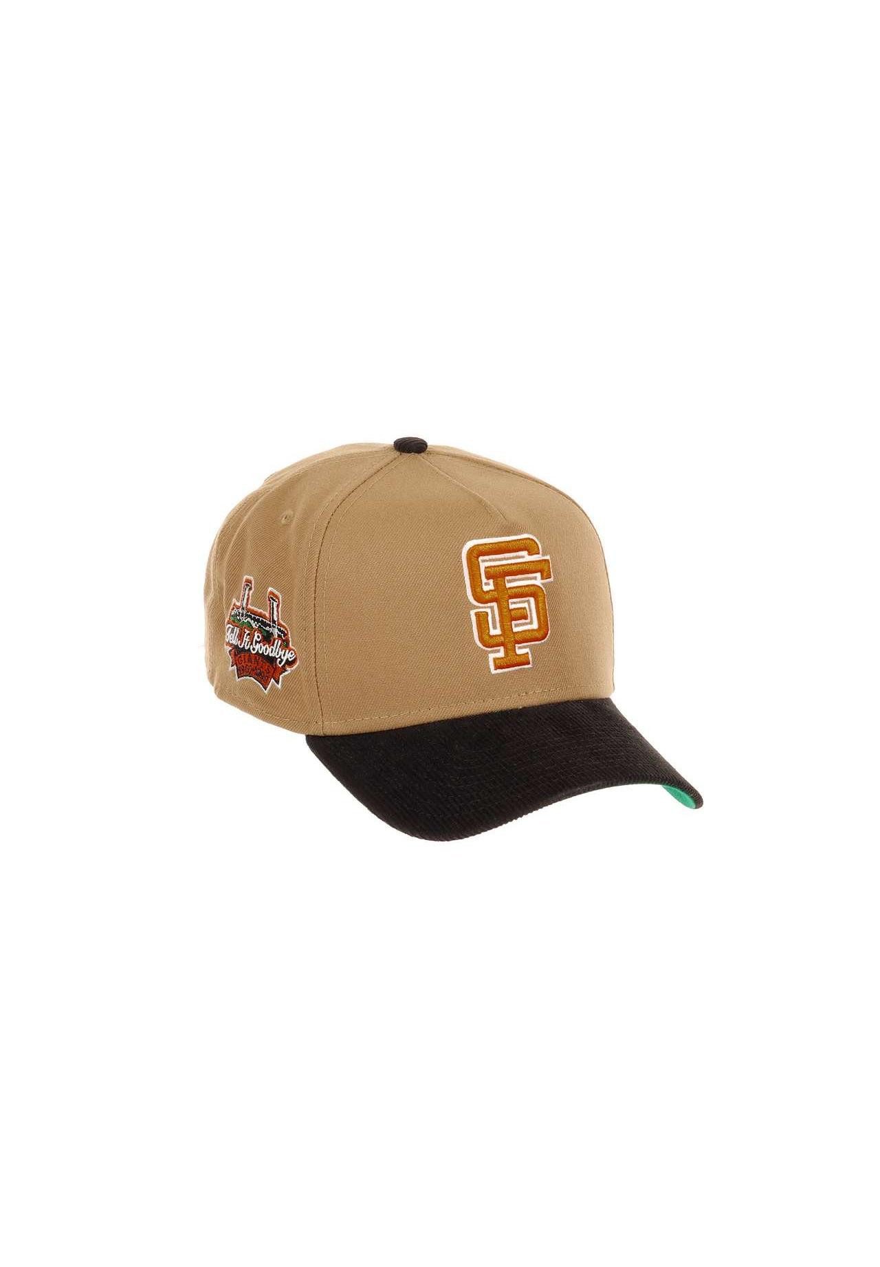 Baseball Cap San Francisco Giants MLB Tell It Goodybye Stadium Sidepatch Khaki Blac