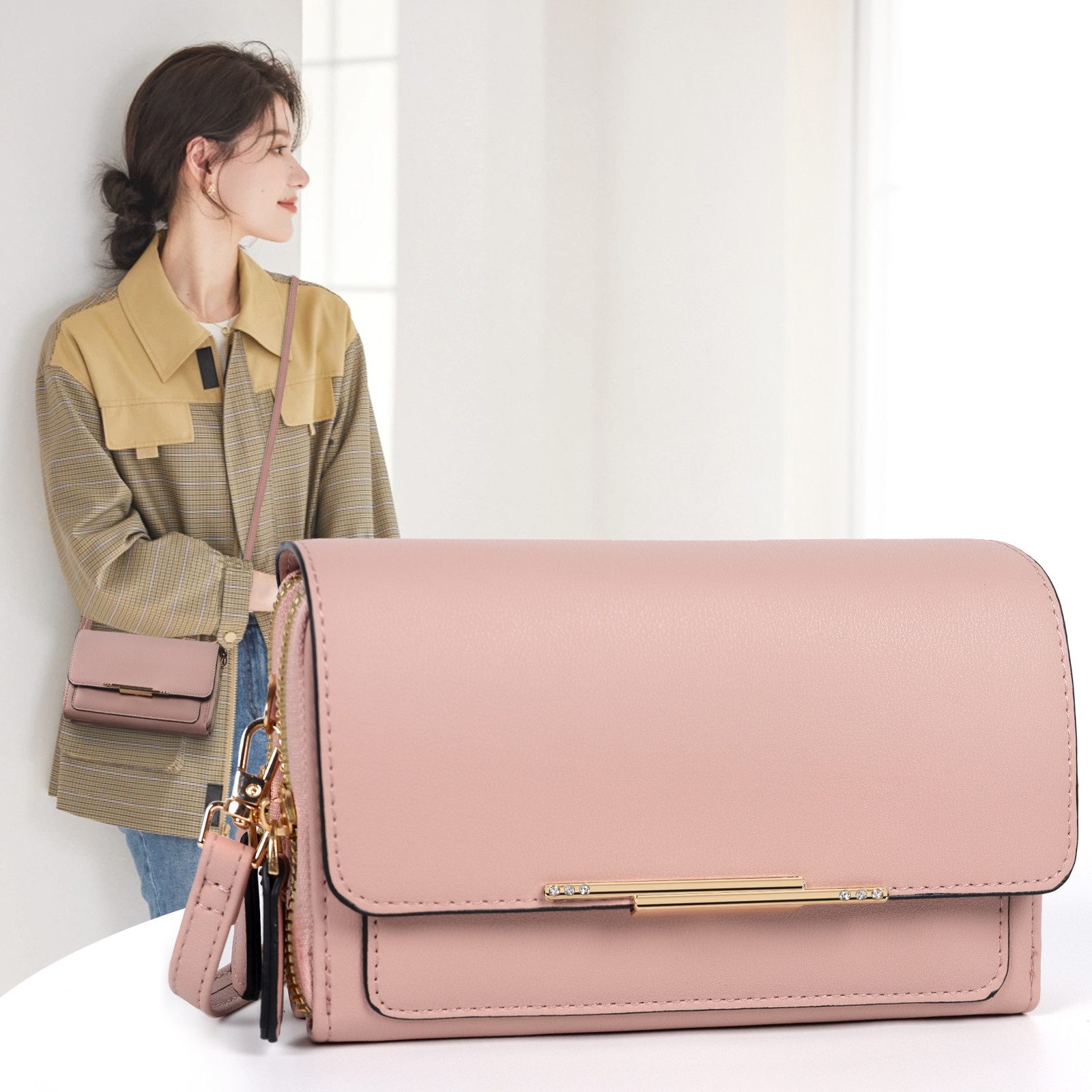 TAN.TOMI Umhängetasche Klein Damen Handy Umhängetasche, Handytasche zum Umh günstig online kaufen