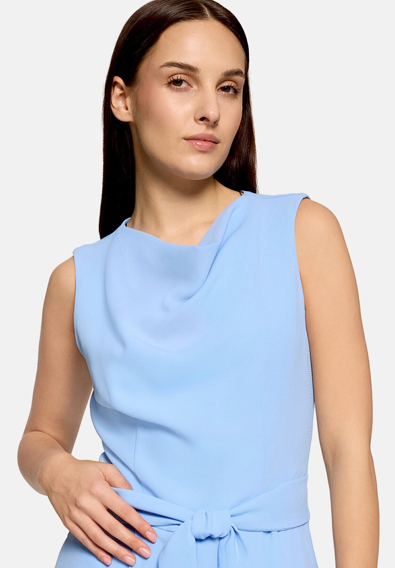 Betty&Co Overall Damen mit Wasserfallausschnitt (1-tlg)
