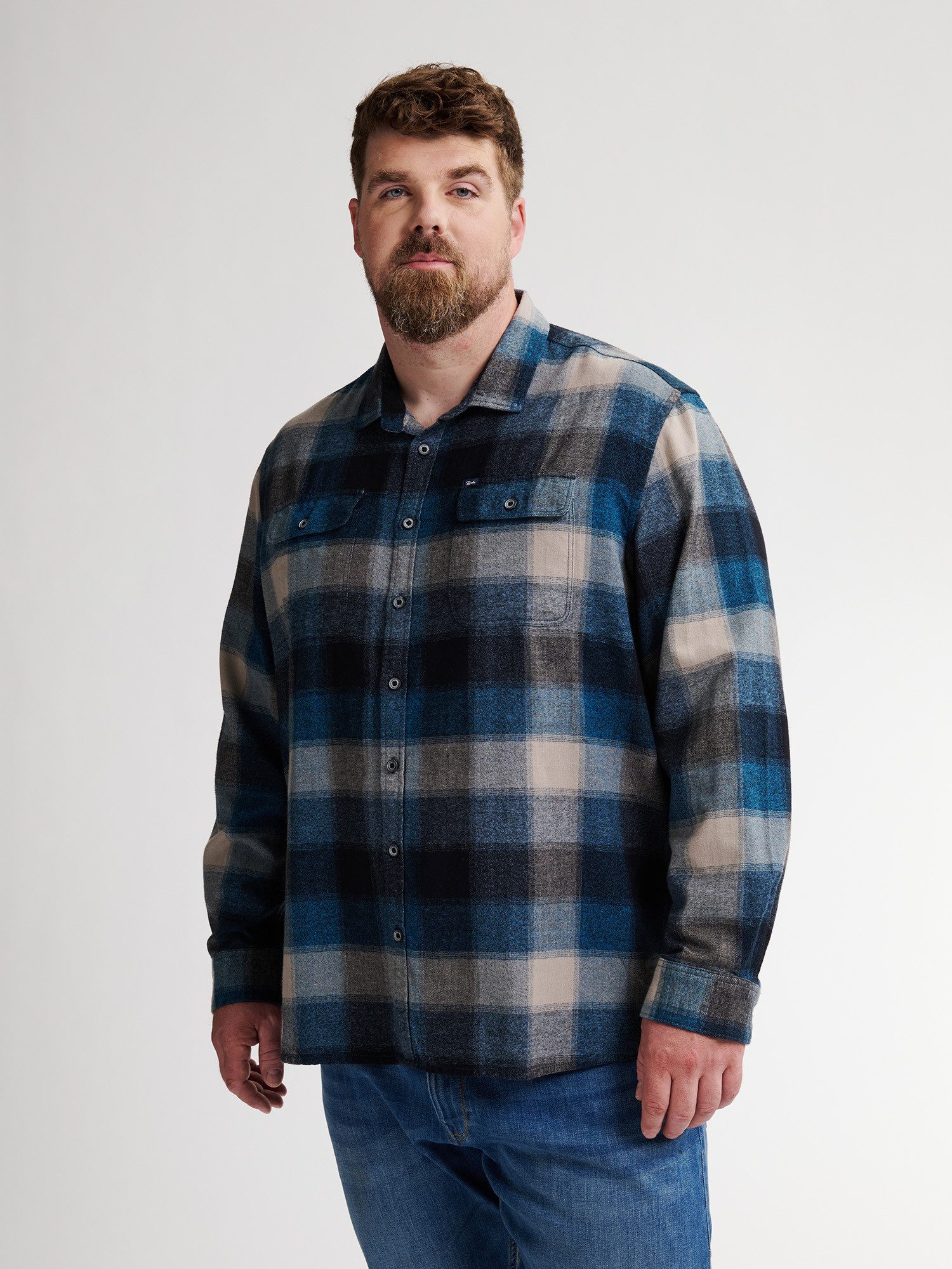 Petrol Industries Langarmhemd Billings