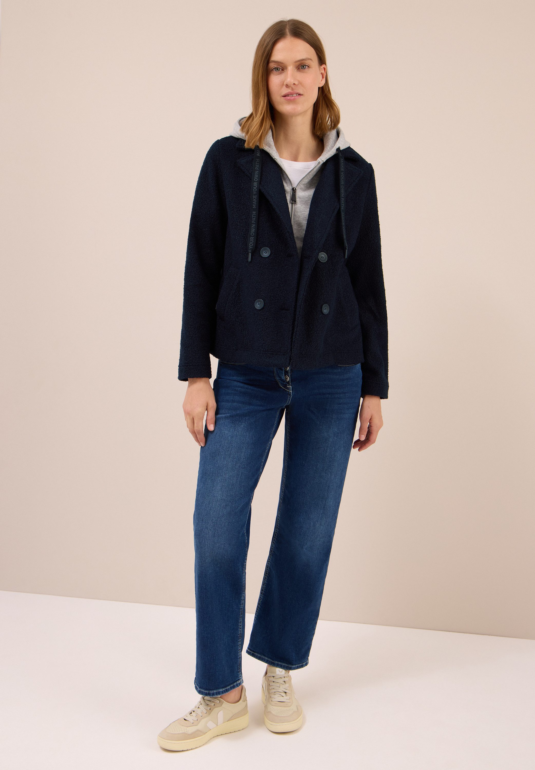 CECIL Outdoorjacke mit abnehmbarer Kapuze