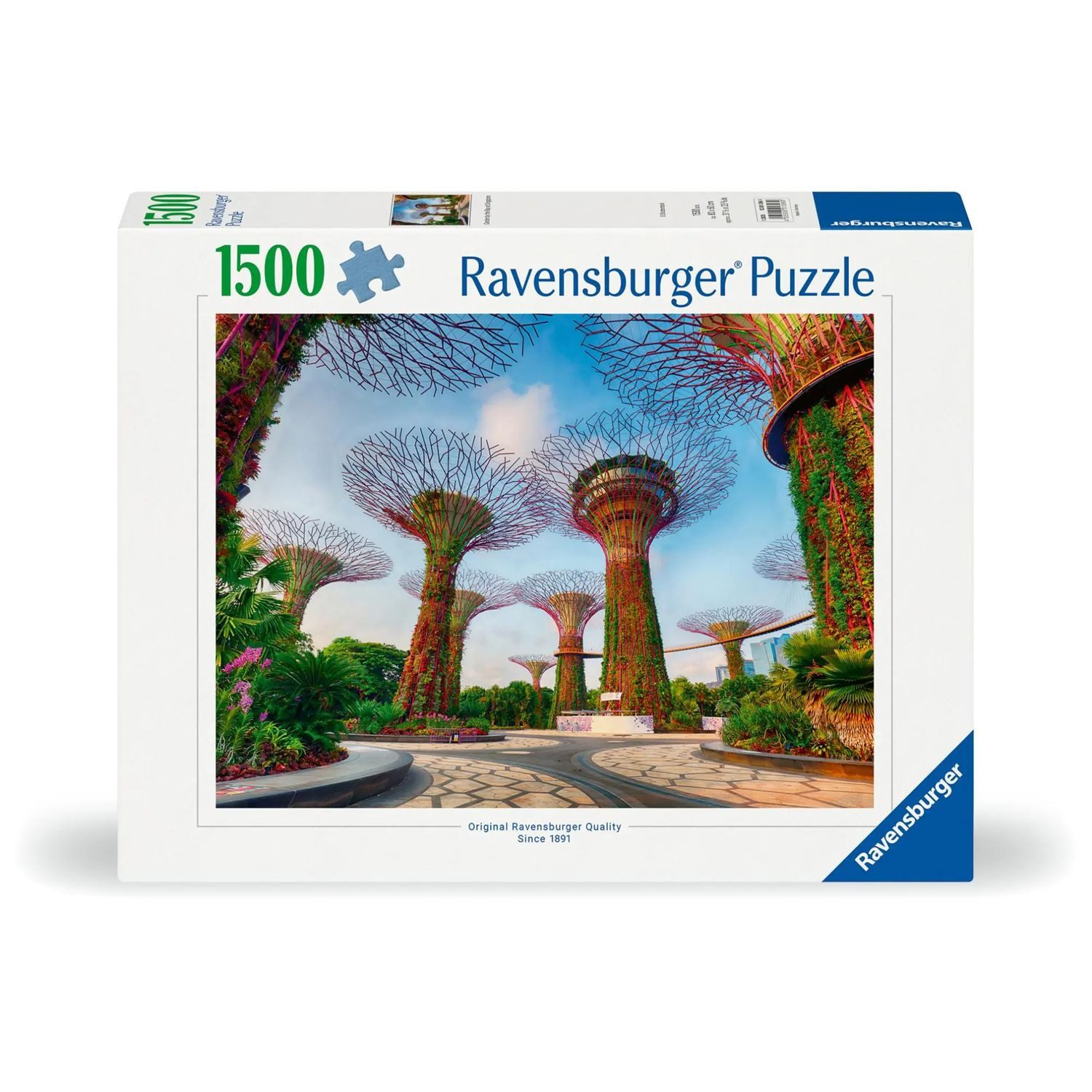 Ravensburger Puzzle Erwachsenenpuzzle 1500 Teile - Gardens by the Bay in Singapur, 1500 Puzzleteile