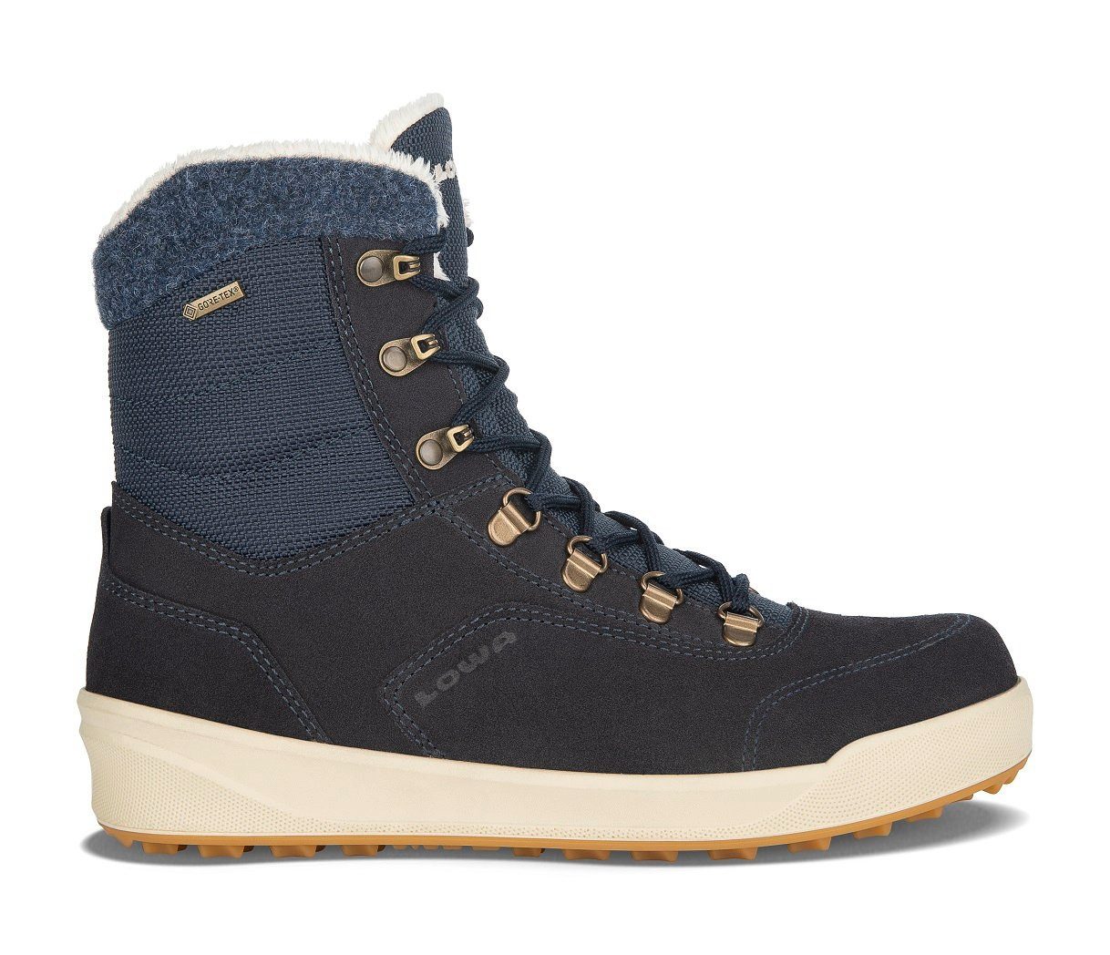 Winterschuhe Kazan II GTX MID Veloursleder marineblau Damen Wanderschuh