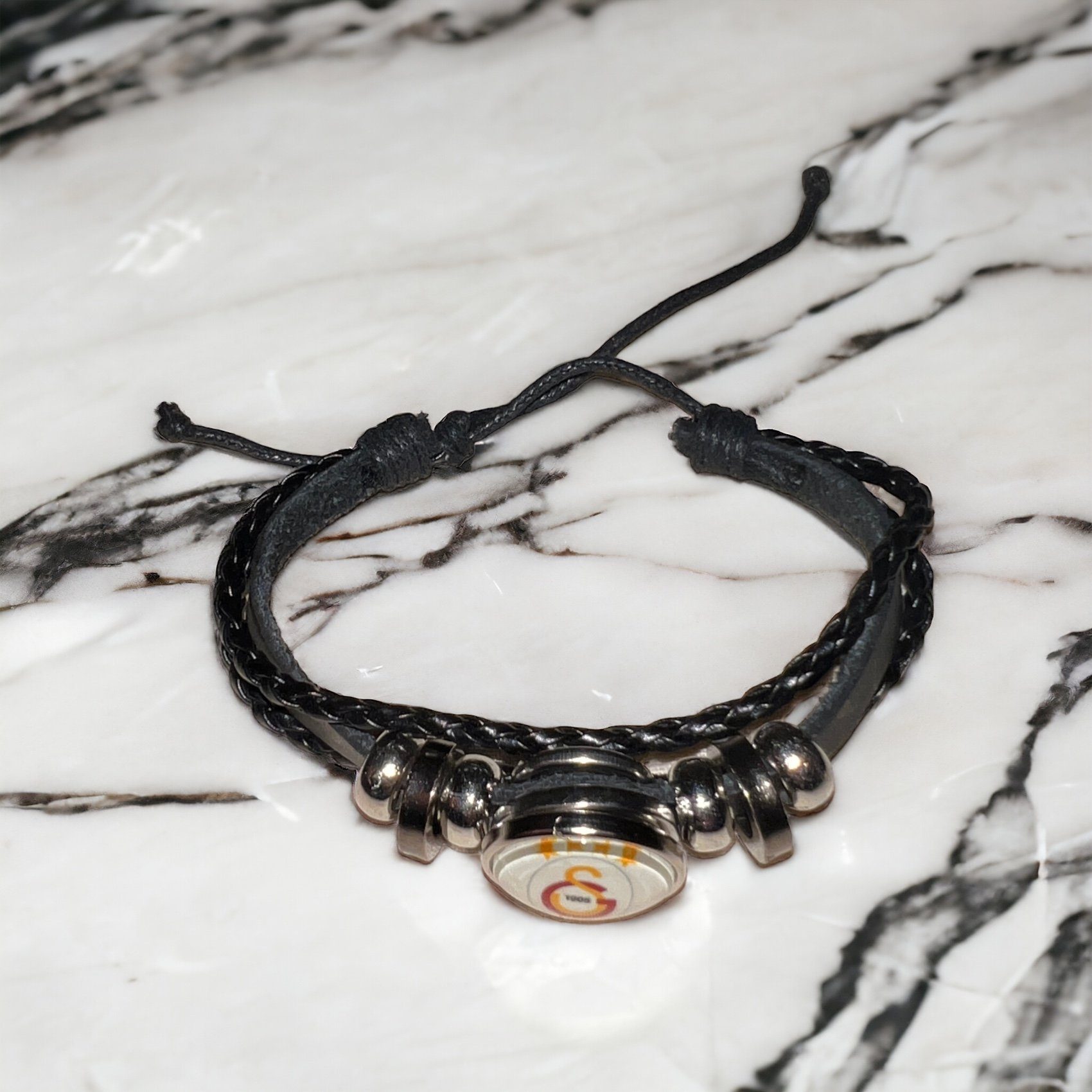 Stelby Armband mit Gravur Galatasaray Armband 3D Gravur im Glas, Fanartikel günstig online kaufen