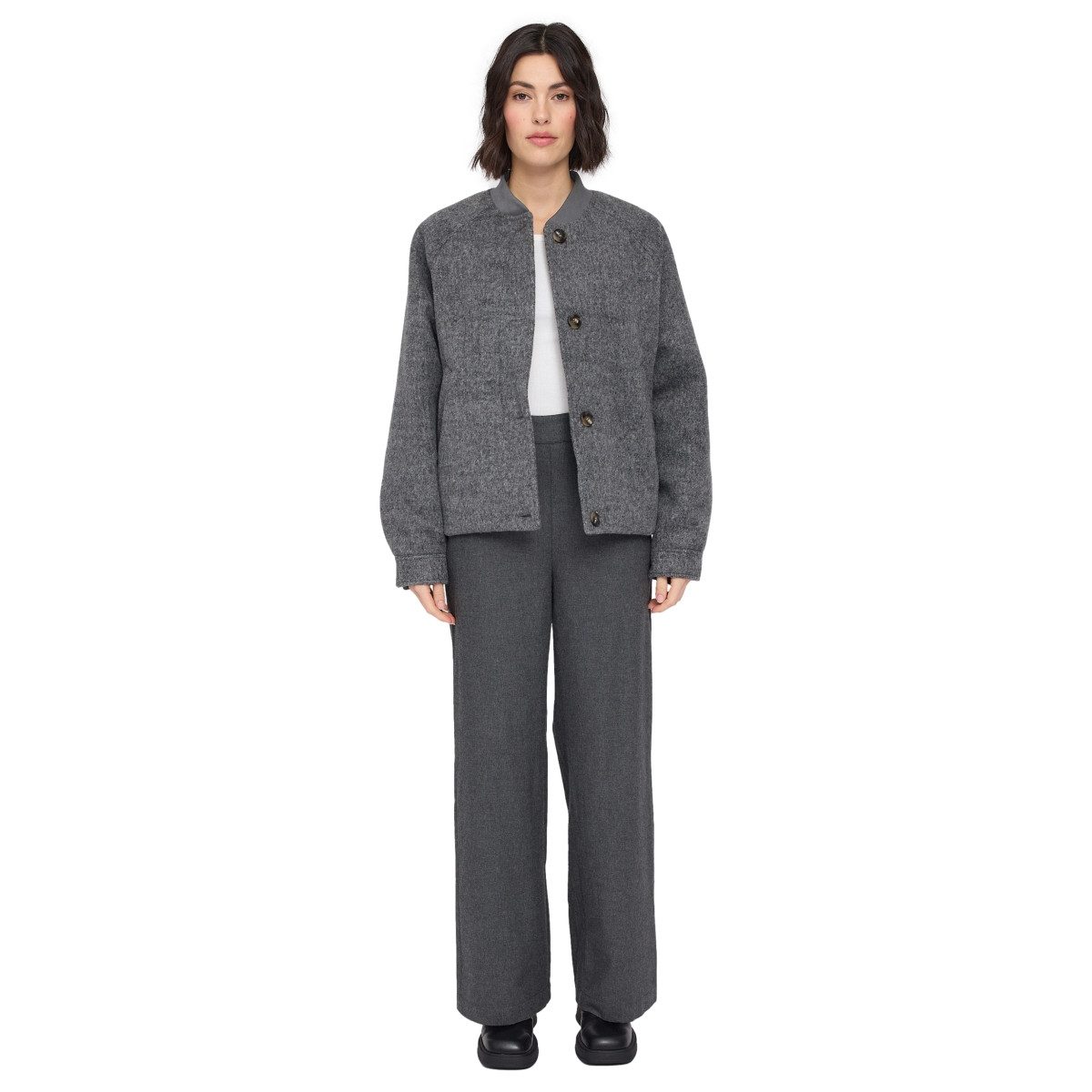 MAZINE Winterjacke Mazine Vegan Wool Bomber - Bomberjacke