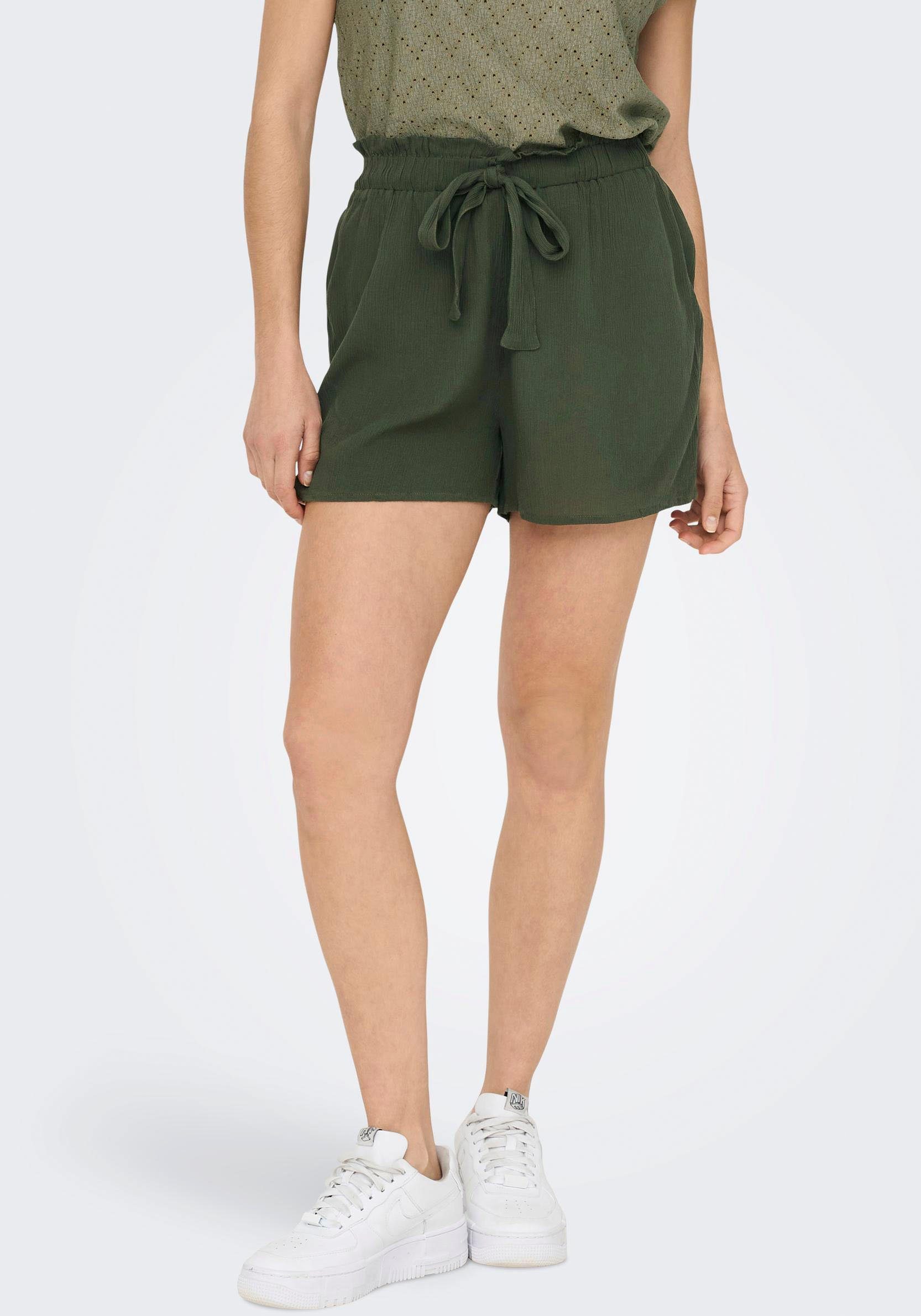 NOOS Night LIFE ONLY ONLROMINA Shorts Forest WVN SHORTS
