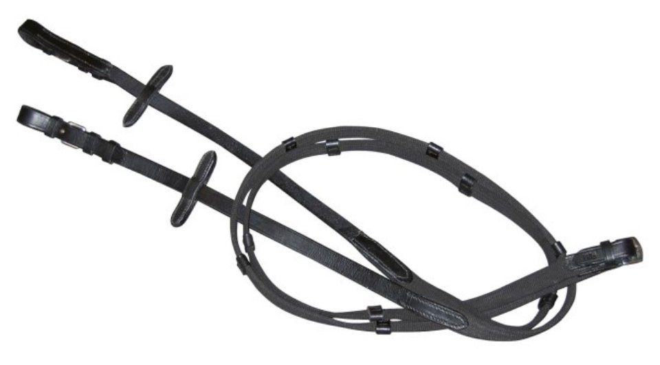 Kerbl Gurtzügel Gurtzügel 240 cm schwarz Pony 323593, (1-tlg)