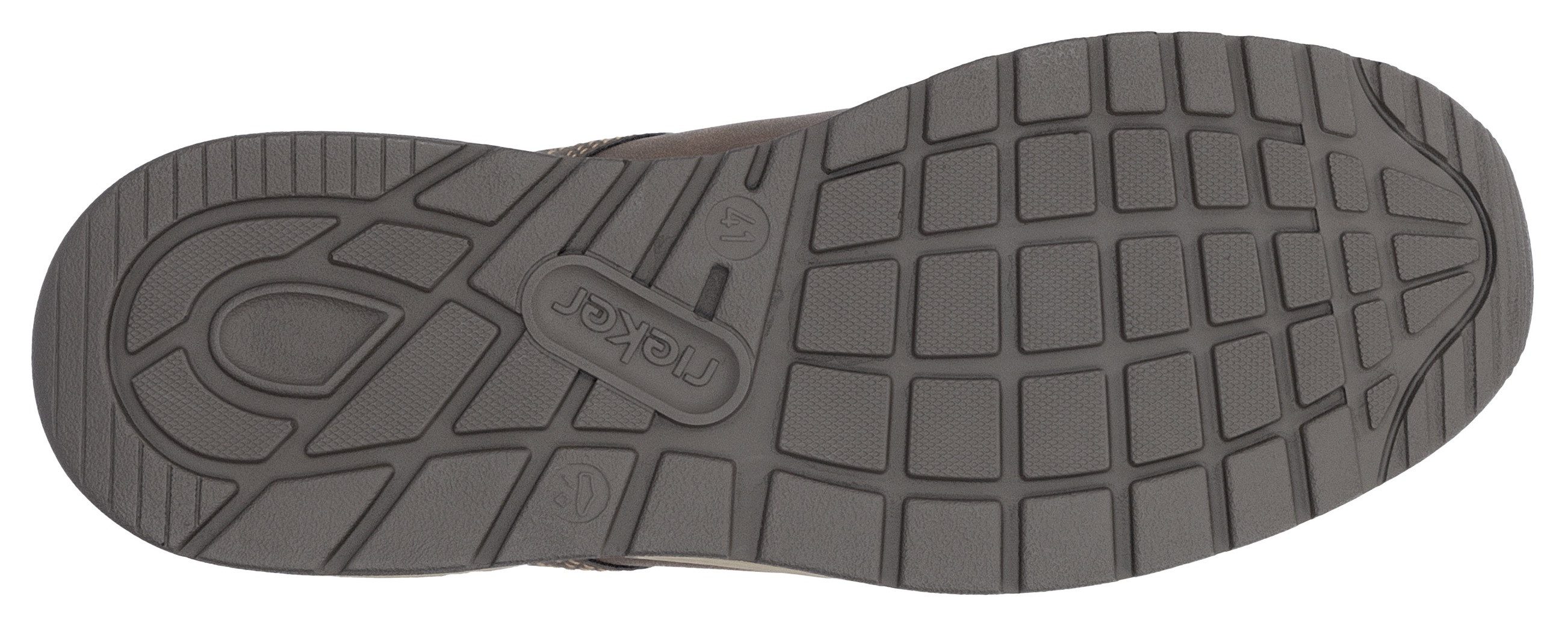 Rieker Ready2GO Slip-On Sneaker, Schlupfschuh, Freizeitschuh Ready2go mit gepolstertem Schaftrand