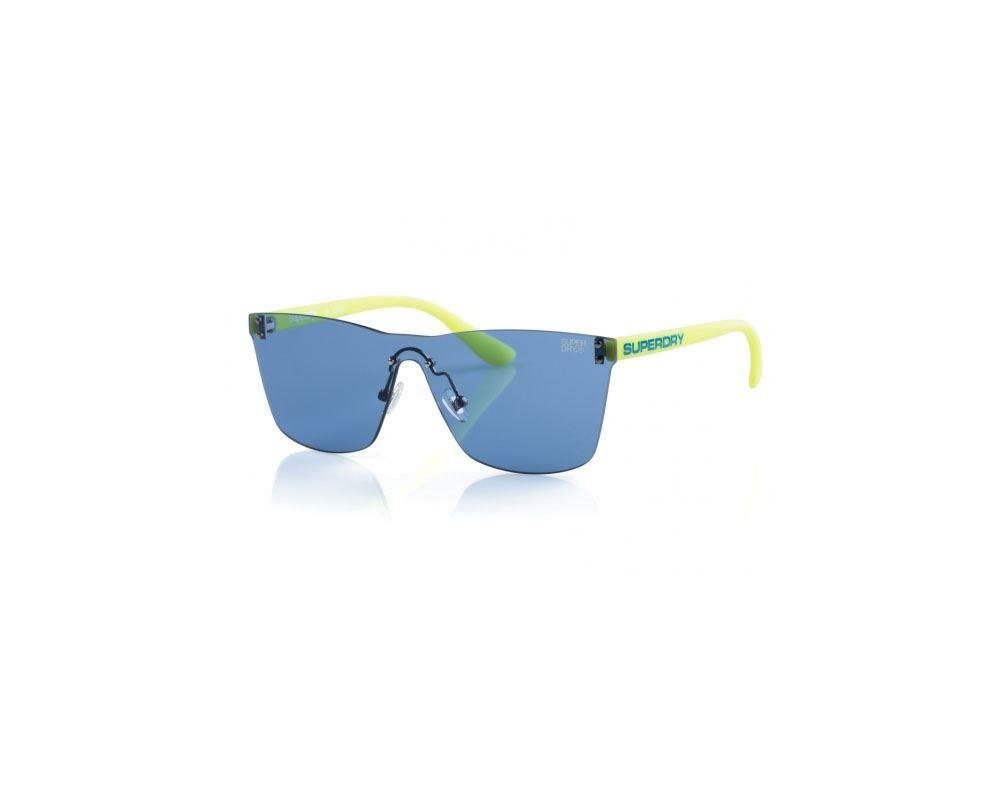 Superdry Sonnenbrille Electroshock 105 Kunststoff, Kategorie 3, 138-0/145 grün