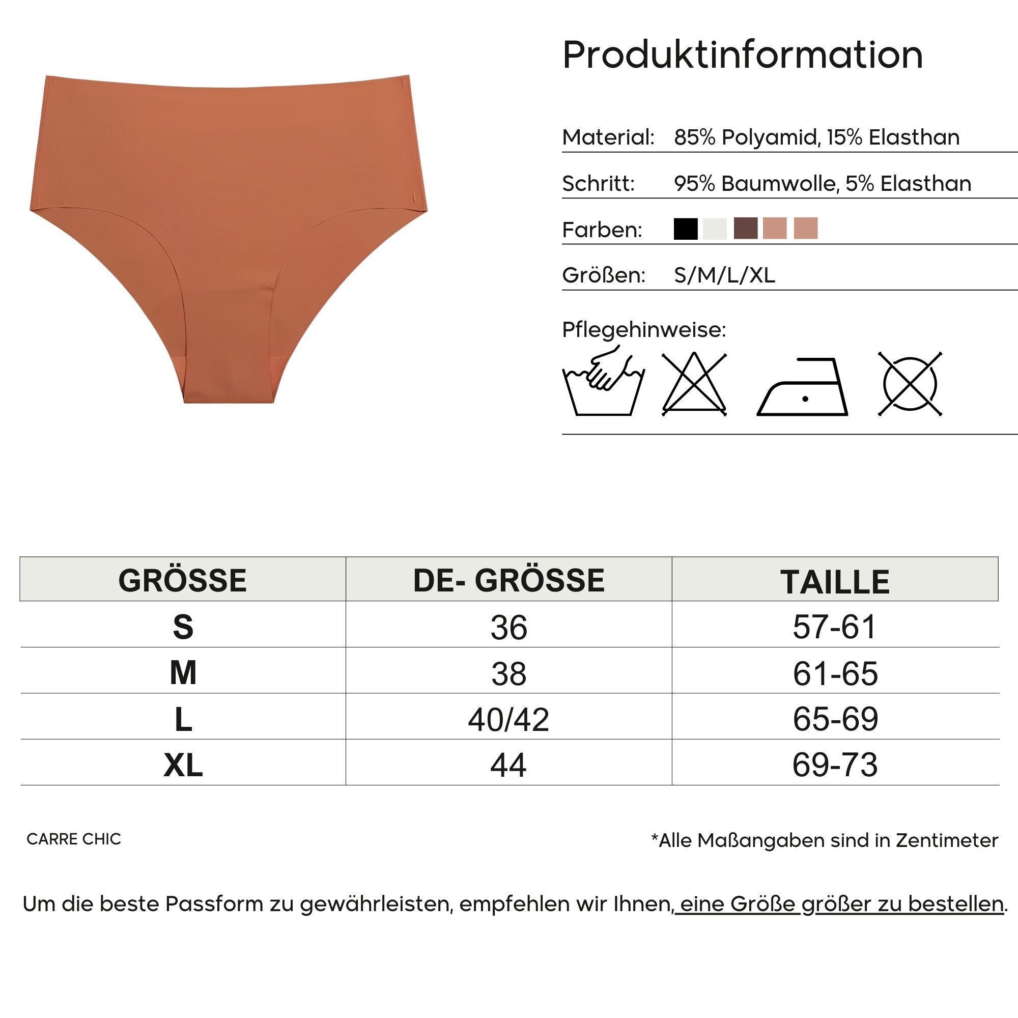 Elegant Love Slip Panties: bequeme Dessous, Sexy Unterwäsche & nahtlose Hipster Shorts (Packung, 5-St., 5er-Pack) Damen-Höschen & Unterhosen: hoch geschnittener Slip