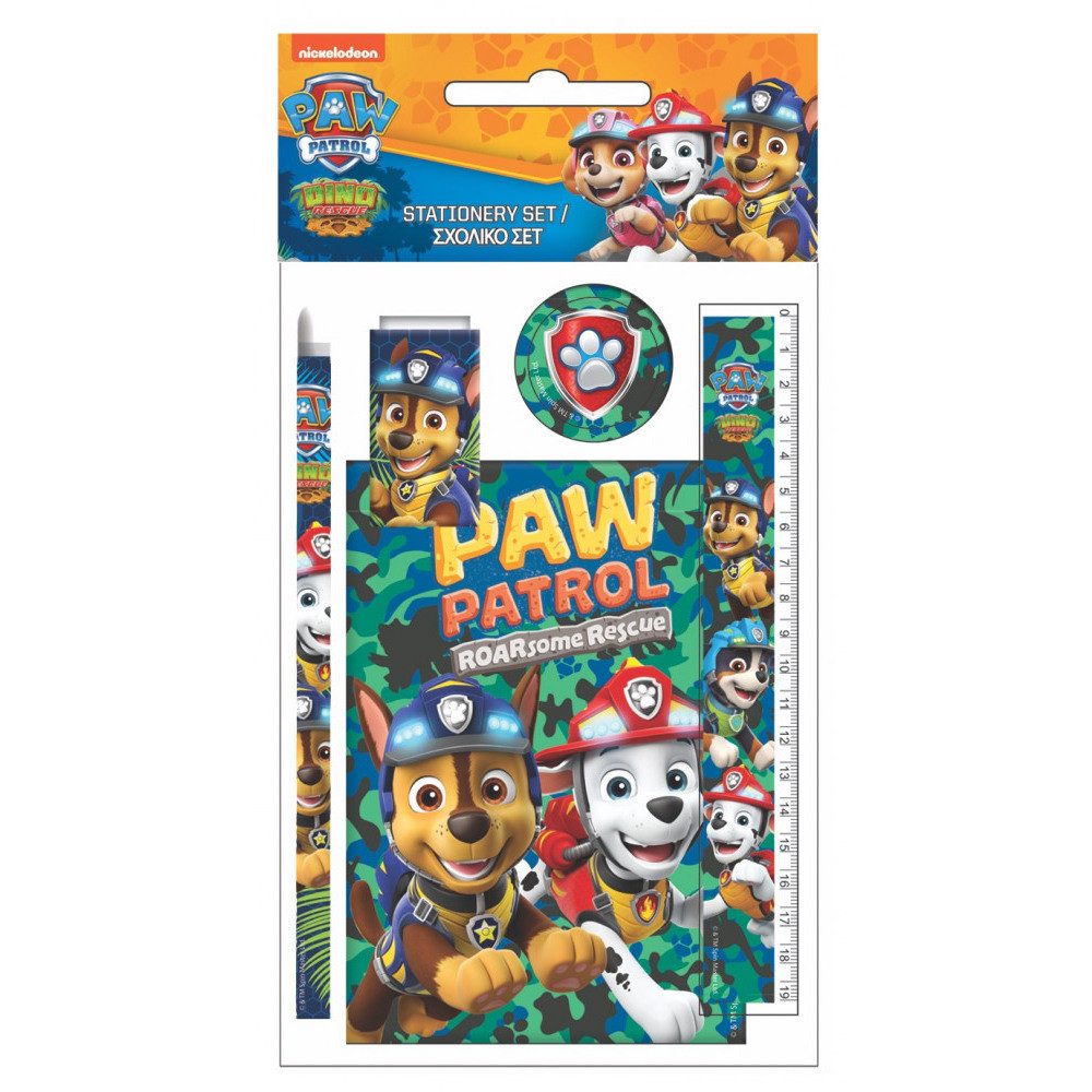 Tinisu Bleistift Paw Patrol Schule Schreibset 5-Teilig Einschulung, (5-tlg)
