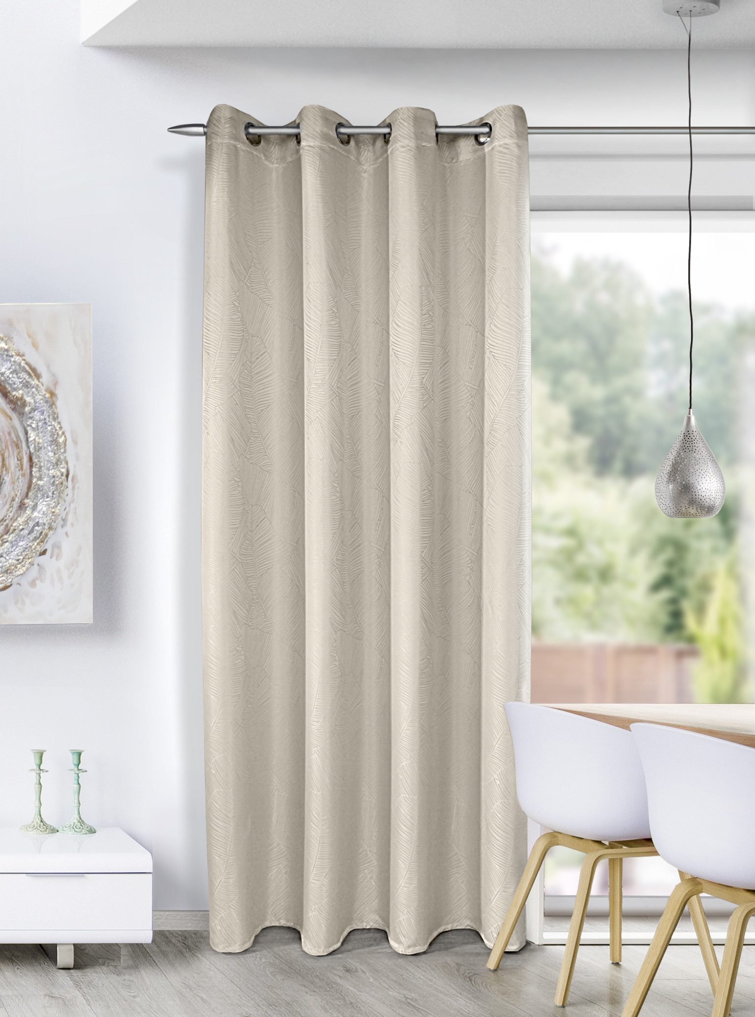 HOMING Vorhang Basil, Ösen (1 St), günstig online kaufen