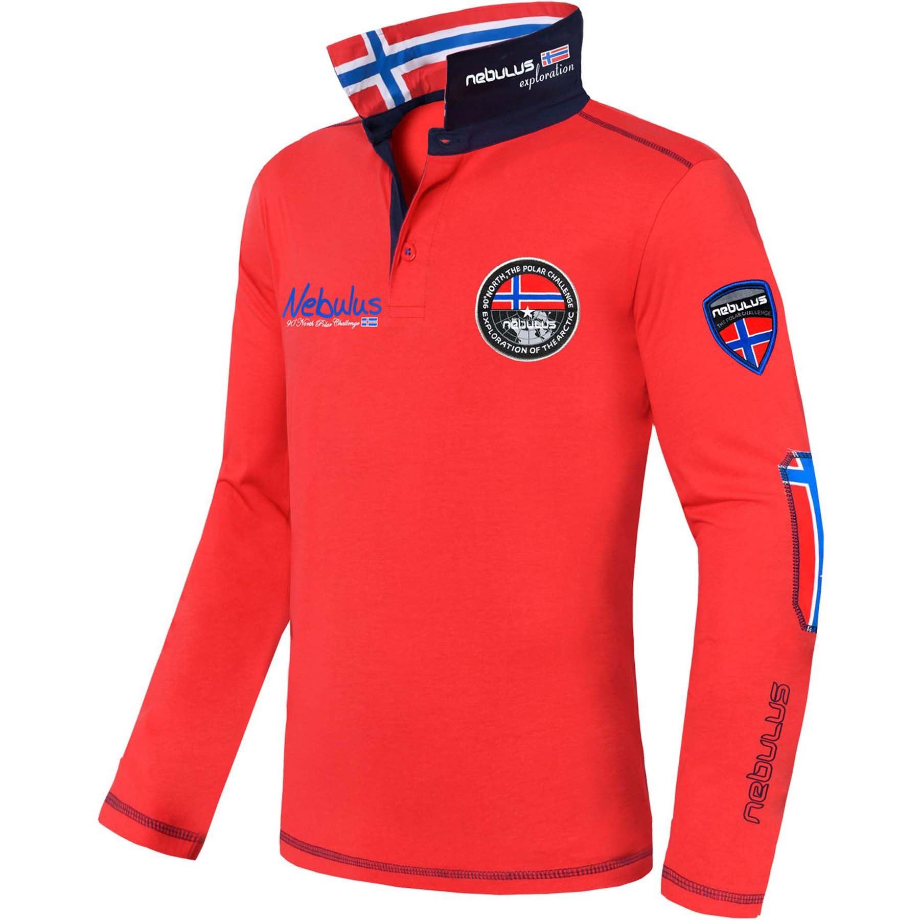 Poloshirt BENTY, P4697 - Herren, rot, XL
