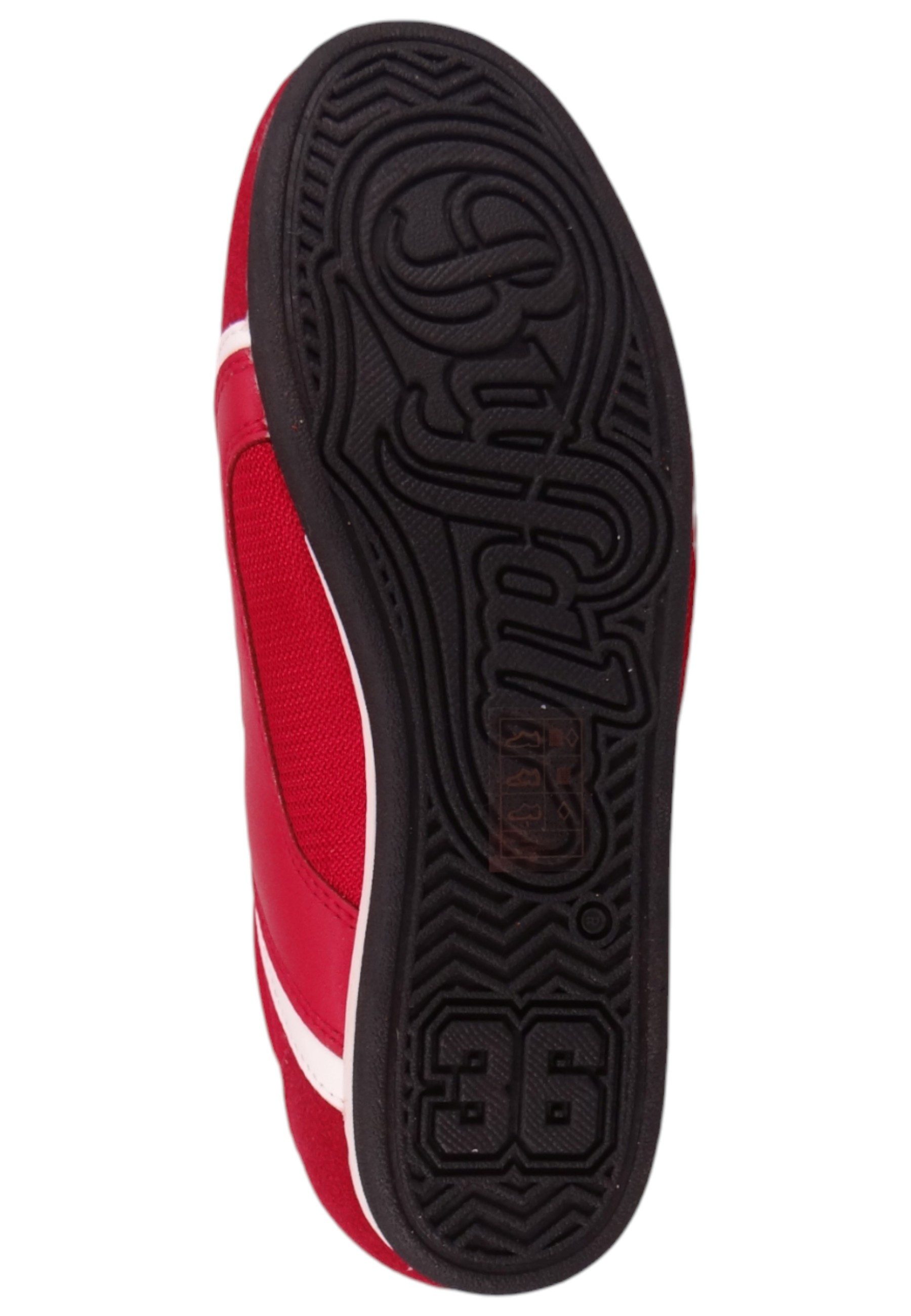Buffalo 1636447 Varsity Low Top Red White Sneaker