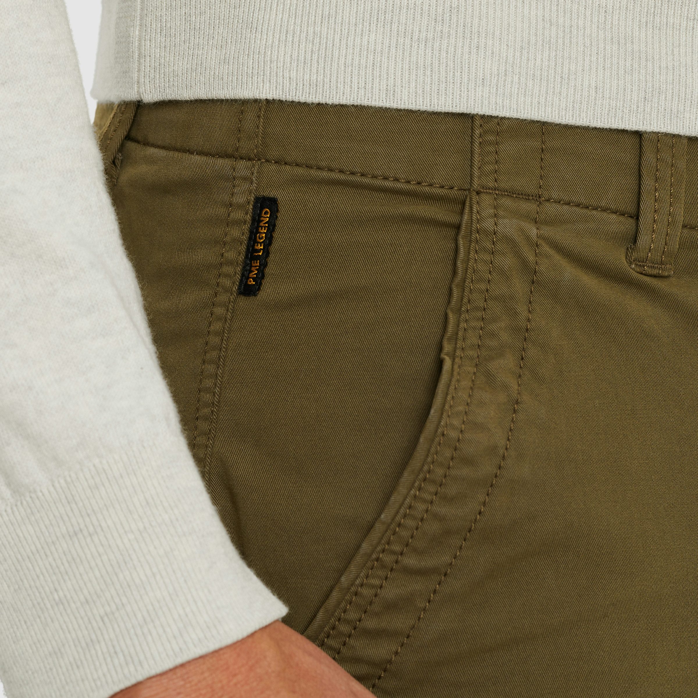 PME LEGEND Cargohose Nordrop Stretch Twill mit Logo Stickerei – Bild 5 von 5