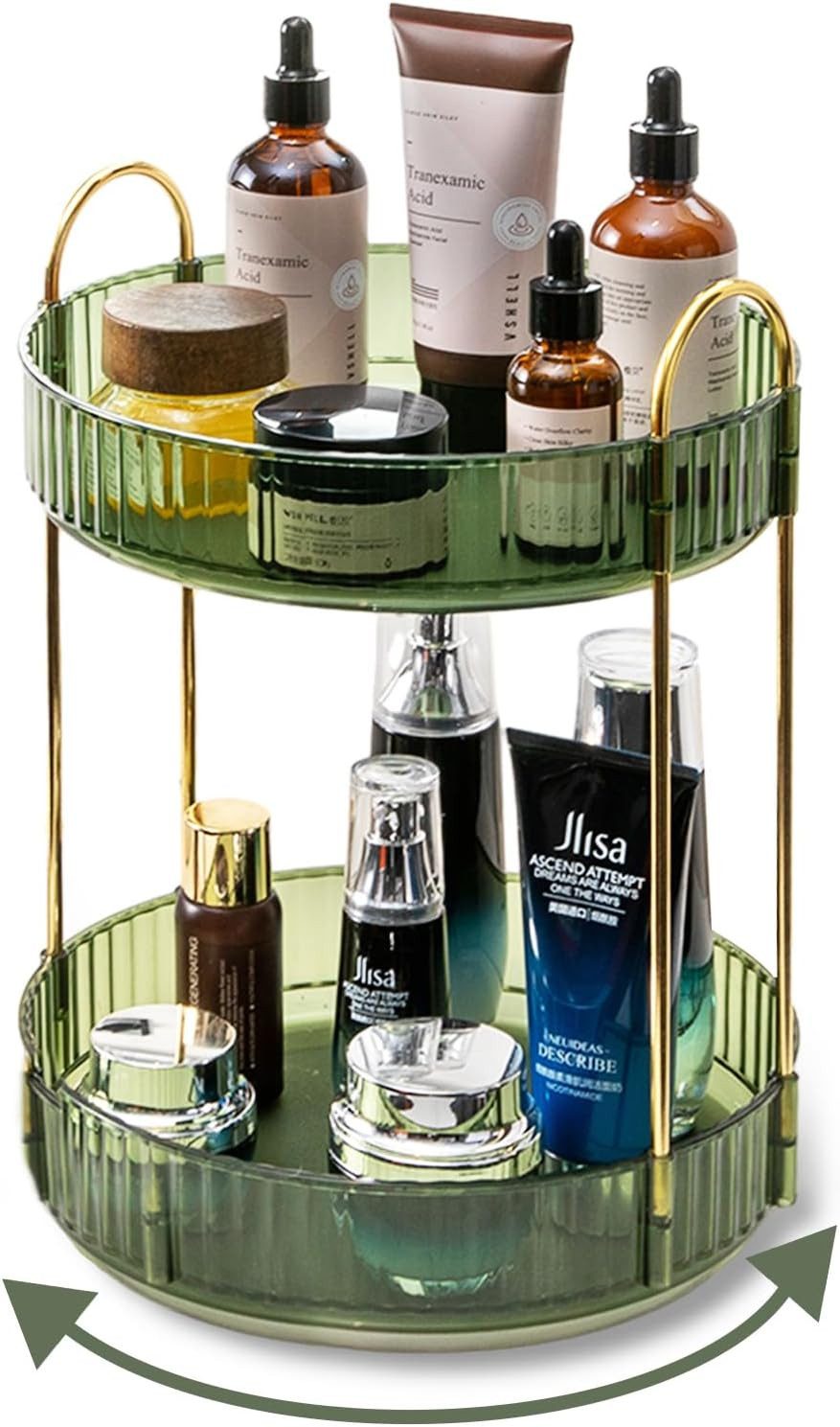 TUWENA Make-Up Organizer Make-up-Organizer Kosmetik-Organizer mit 2 und 3 Etagen