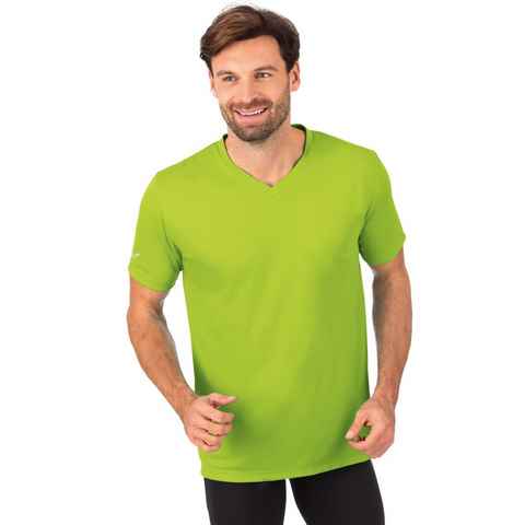 Trigema T-Shirt TRIGEMA V-Shirt COOLMAX® (1-tlg)