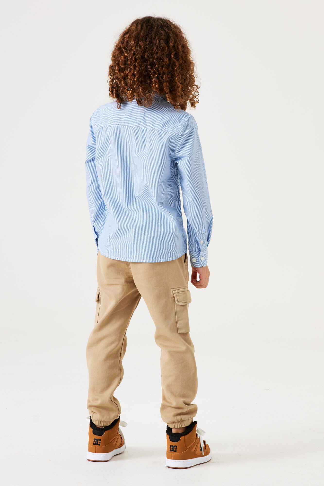 Garcia Langarmhemd im feinen Streifendesign