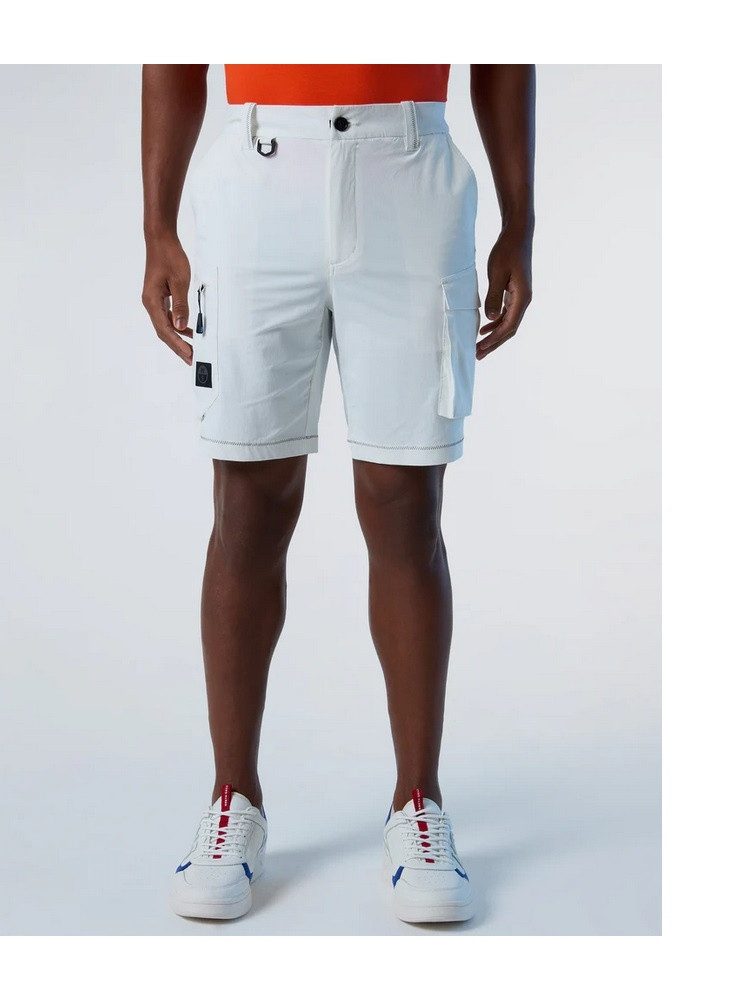 North Sails Shorts Freizeithose Hybrid Deck kurz weiss Herren