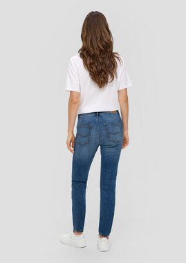 QS Stoffhose Jeans / Super Skinny Fit / High Rise / Skinny leg Waschung