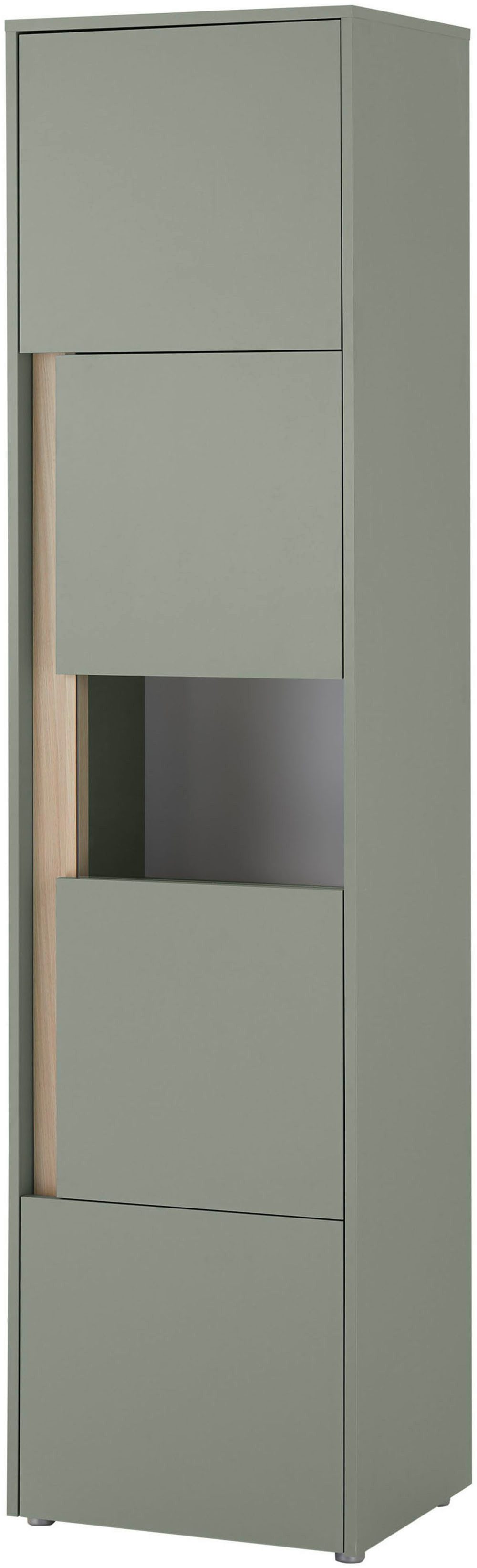 Home affaire Vitrine City/Giron, moderner Hochschrank, Glasvitrine zeitlos, modern, ausreichend Stauraum, vielseitig einsetzbar – Bild 3 von 5