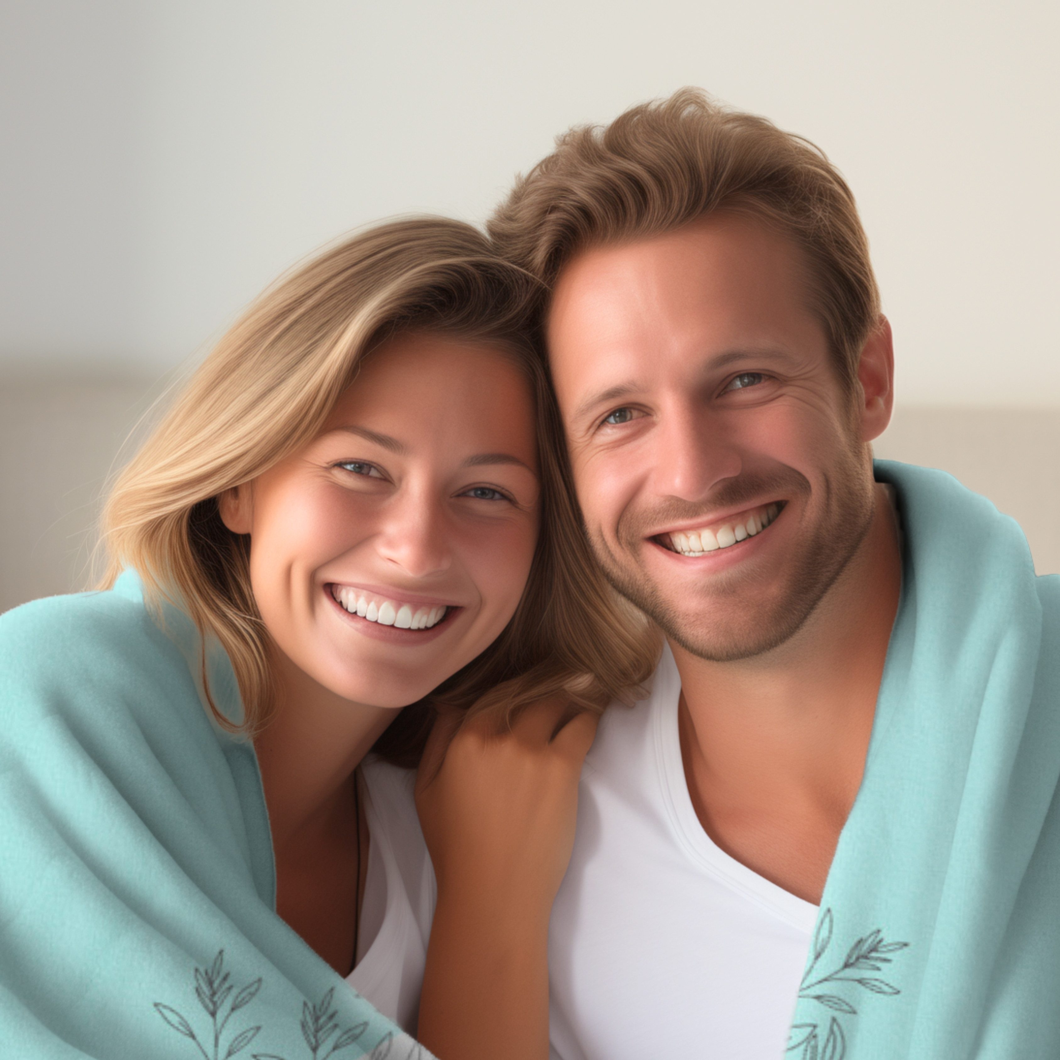 Wohndecke Lieblingsplatz 150x200 cm, weich und kuschelig, passend zur Bettwäsche, MTOnlinehandel, Fleece-Decke Sofadecke Überwurf Plaid in mint, Geschenk für Frauen