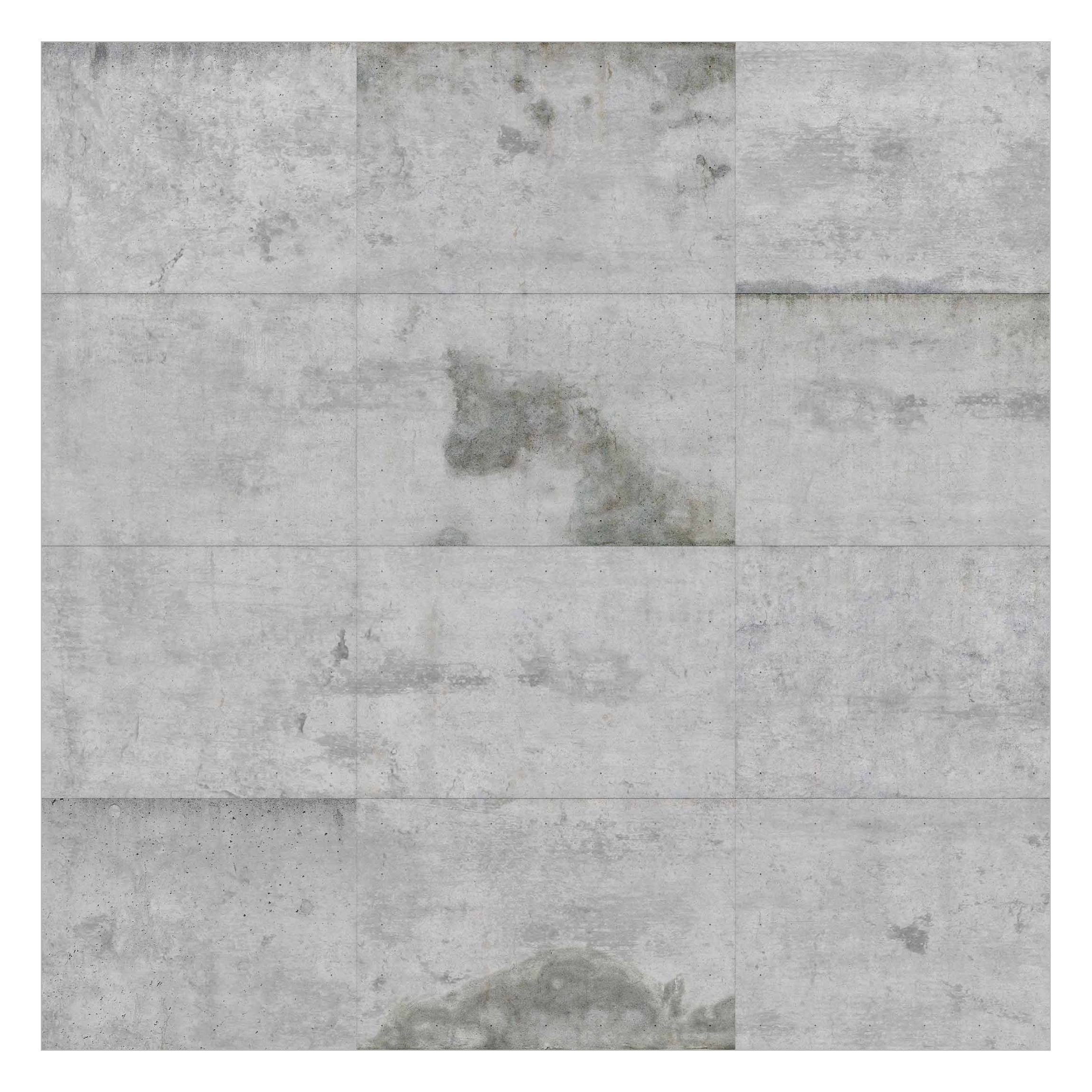 Bilderdepot24 Vliestapete Beton Große Betonplatten Betonoptik günstig online kaufen