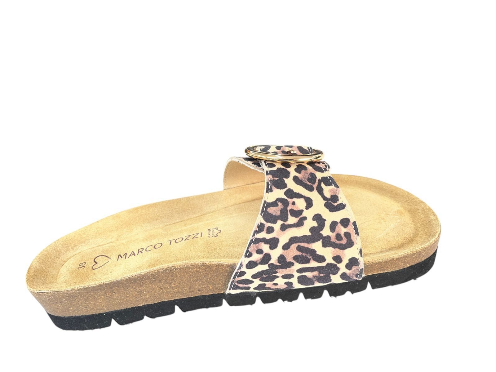 MARCO TOZZI MARCO TOZZI Damen Pantolette 2-27409-46-971 LEO BEIGE Clog – Bild 5 von 5
