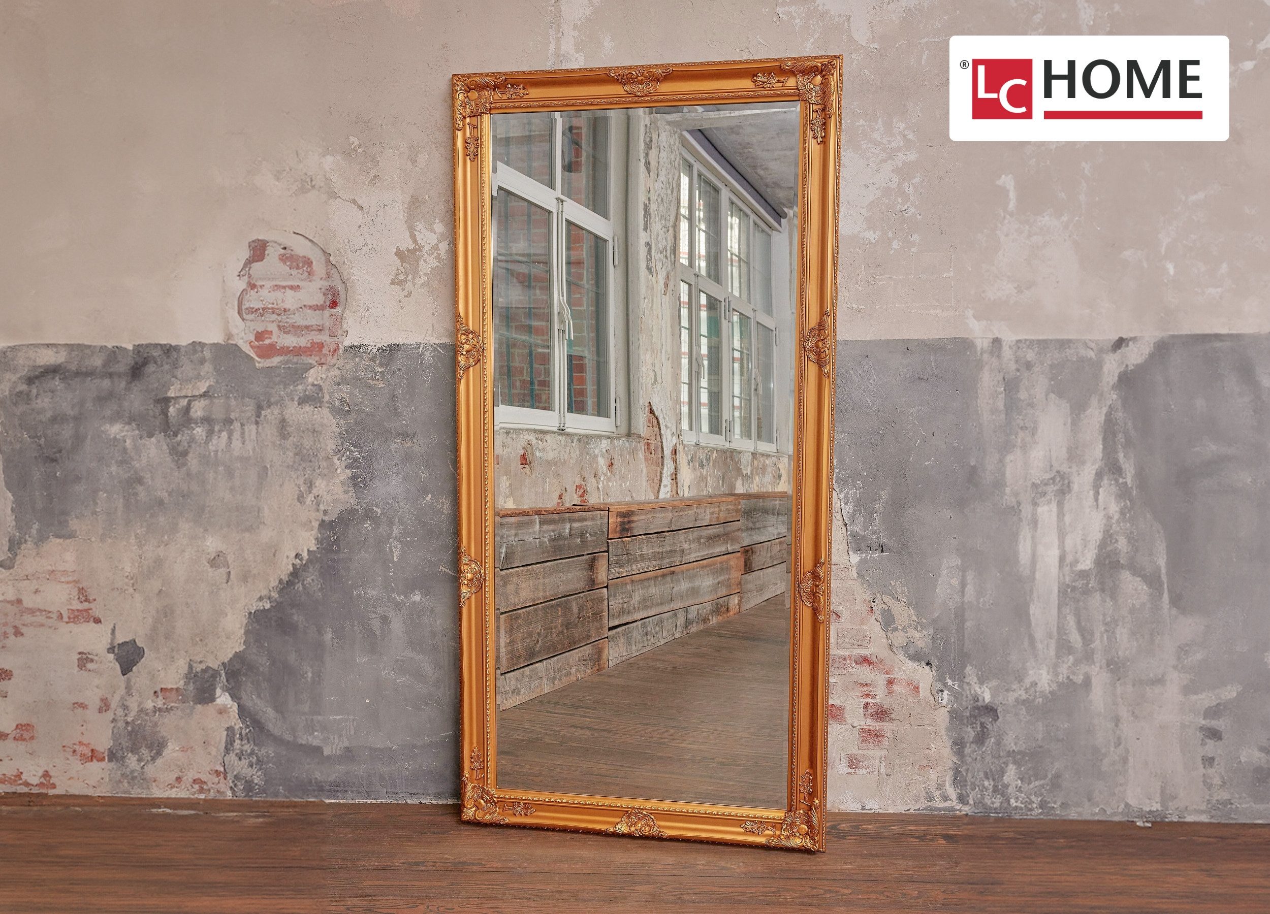 LC Home Spiegel Wandspiegel Barock Spiegel günstig online kaufen