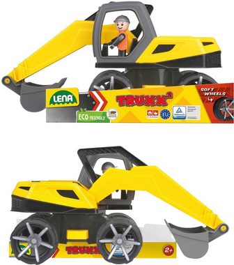 Lena® Spielzeug-Bagger TRUXX², inklusive Spielfigur, Made in Europe