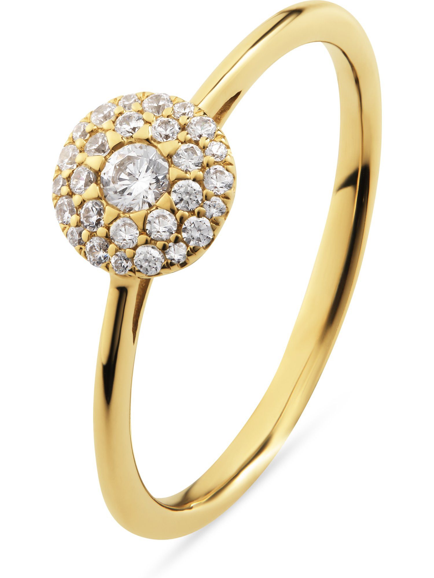 CHRIST Diamantring CHRIST Damen-Damenring Diamant