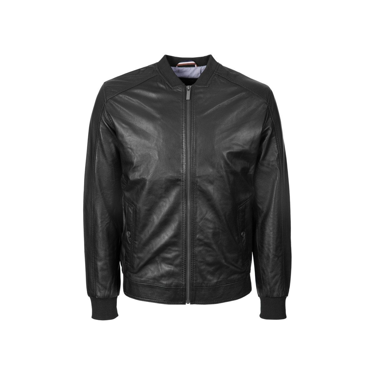 bugatti Lederjacke Zagreb Herren Bomberjacke, Freizeitjacke, Blazer, Pufferjacke, Übergangsjacke