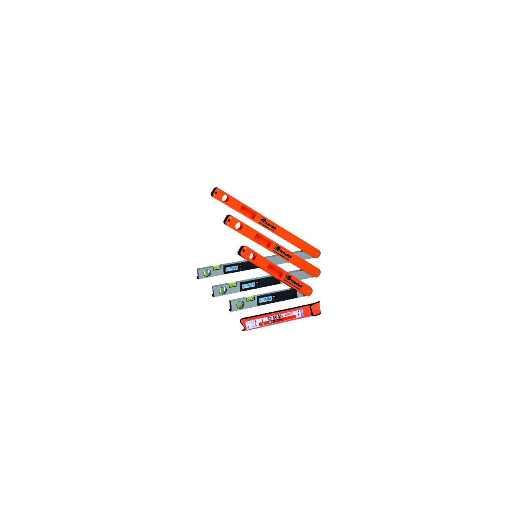 Nedo Winkelmesser Winkelmessgerät Winkeltronic Messber.0-355Grad Schenkel-L.75cm 0,1Grad