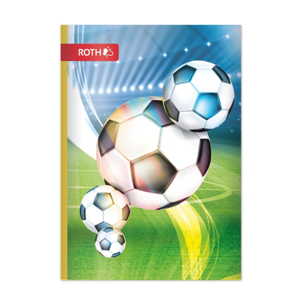 Roth Schulheft Roth Oktavheft Fußball DIN A6