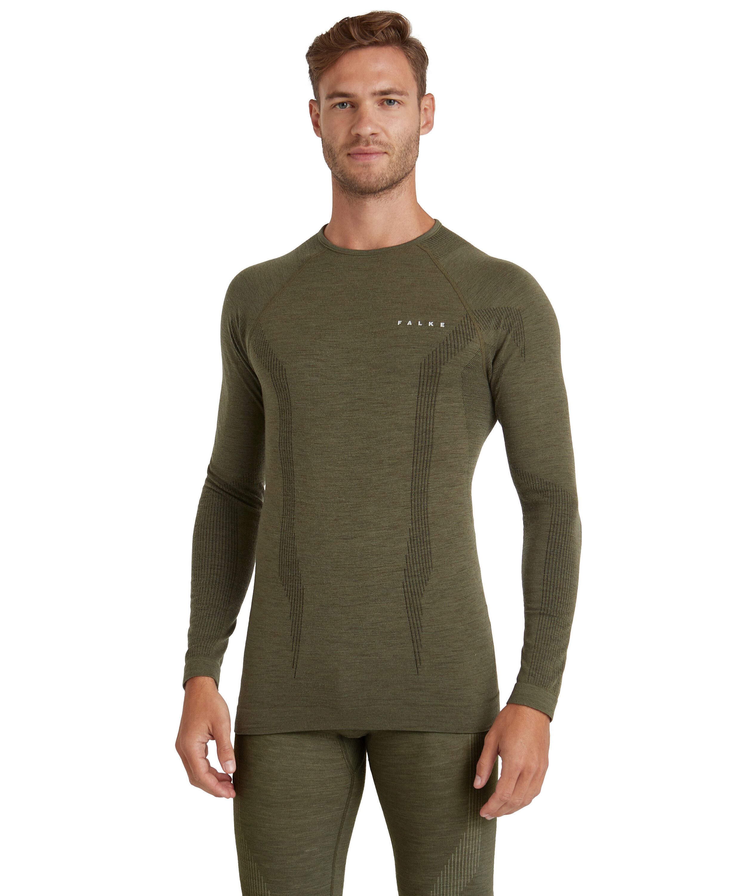 Funktionsshirt FALKE Langarmshirt Wool-Tech