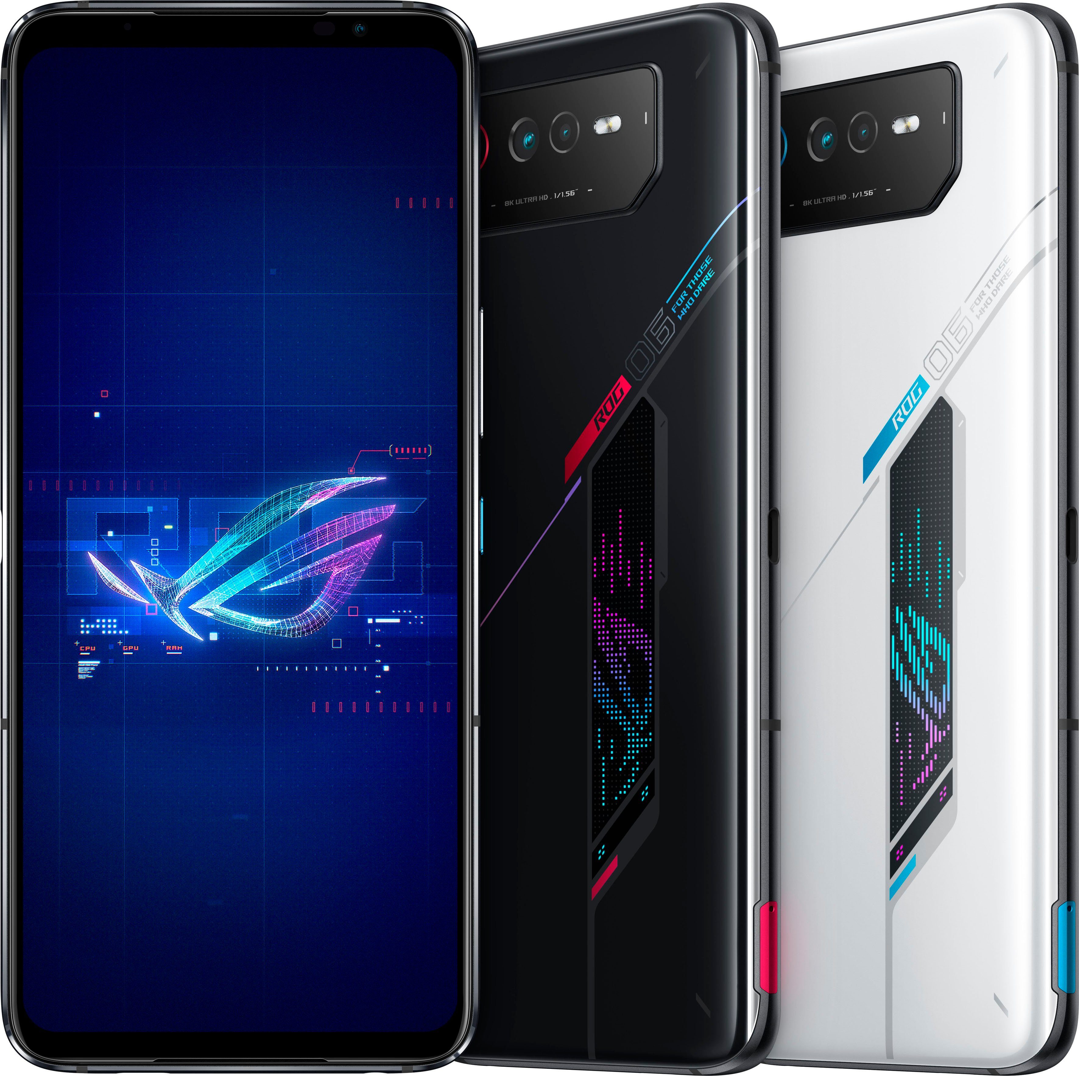 Asus ROG Phone 6 Smartphone (17,22 Phantom 512 Black GB cm/6,78 Speicherplatz, 50 MP Zoll, Kamera)