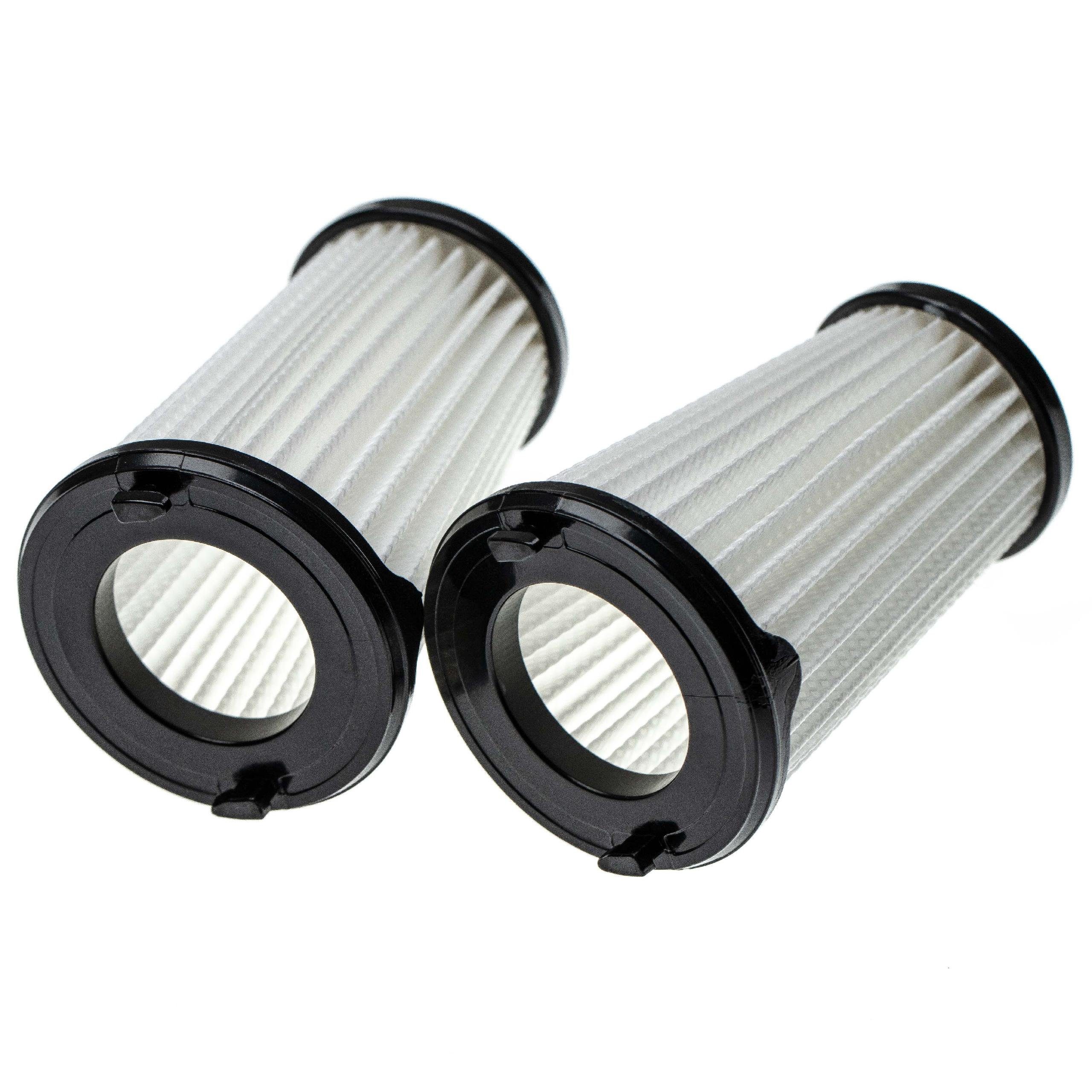 vhbw Patronenfilter passend für AEG CX7-2-35WR, CX7-2-45B360, CX7-2-45AN, CX7-2-45BM Staub, für Staubsauger, (6-St), Zuverlässiges Filter-Set für Ihren Staubsau – Bild 2 von 2