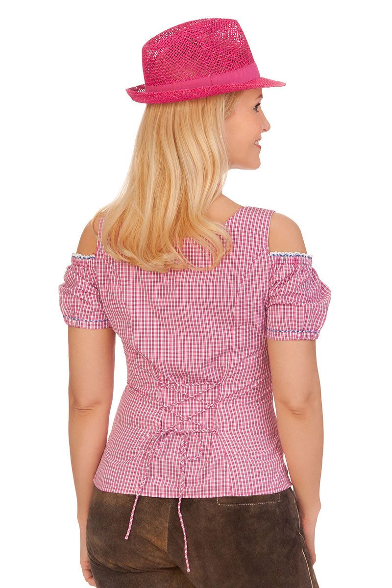 Spieth & Wensky Trachtenbluse Trachtenbluse - DALLAS - blau, beere günstig online kaufen