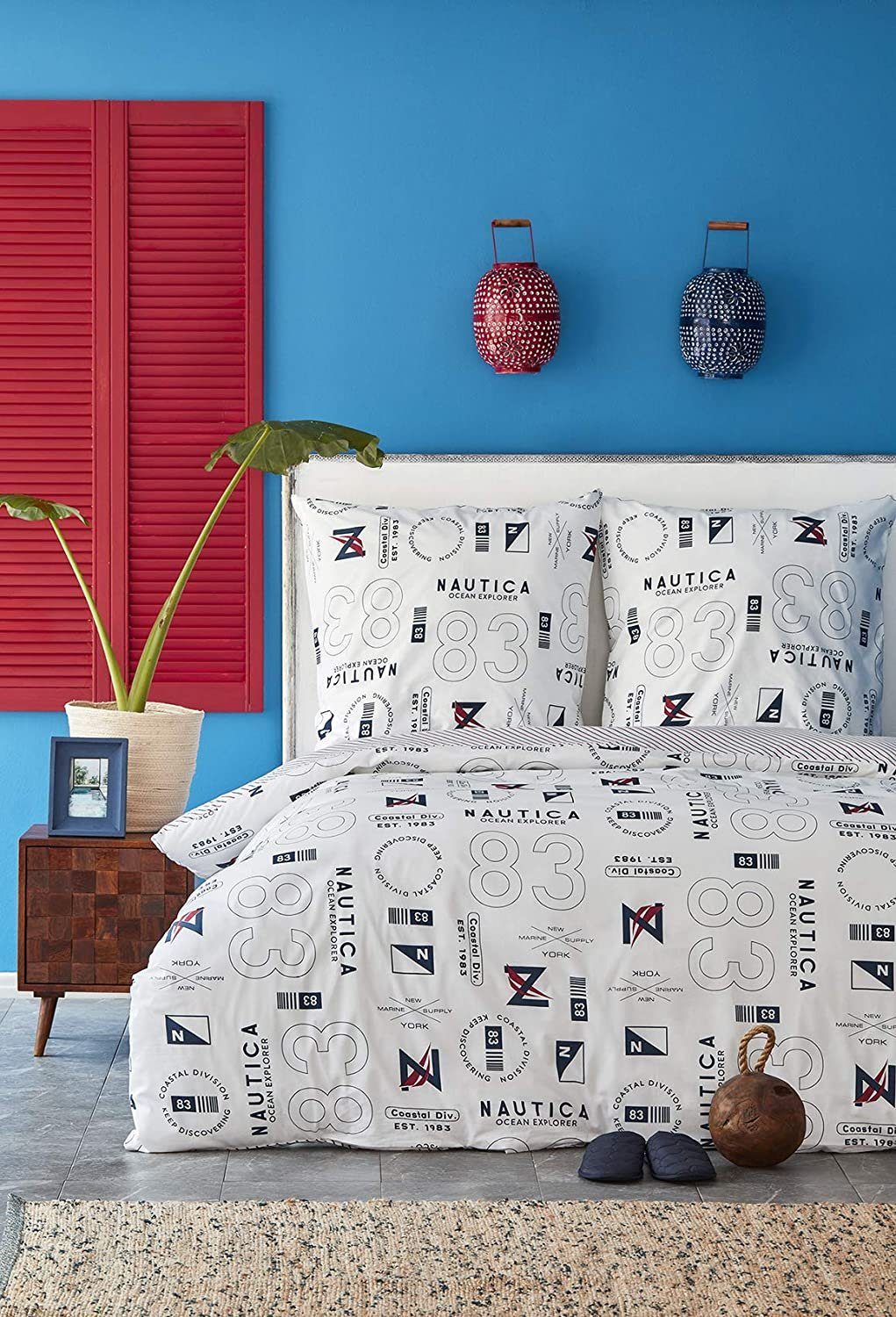 NAUTICA HOME Bettwäsche NAUTICA Bettwäsche-Set "DISCOVERY", günstig online kaufen