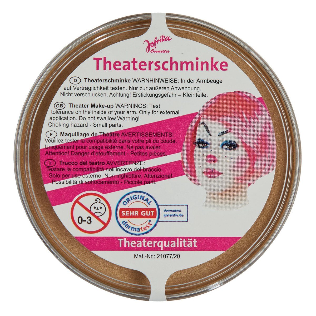 Theaterschminke gold 1 GR