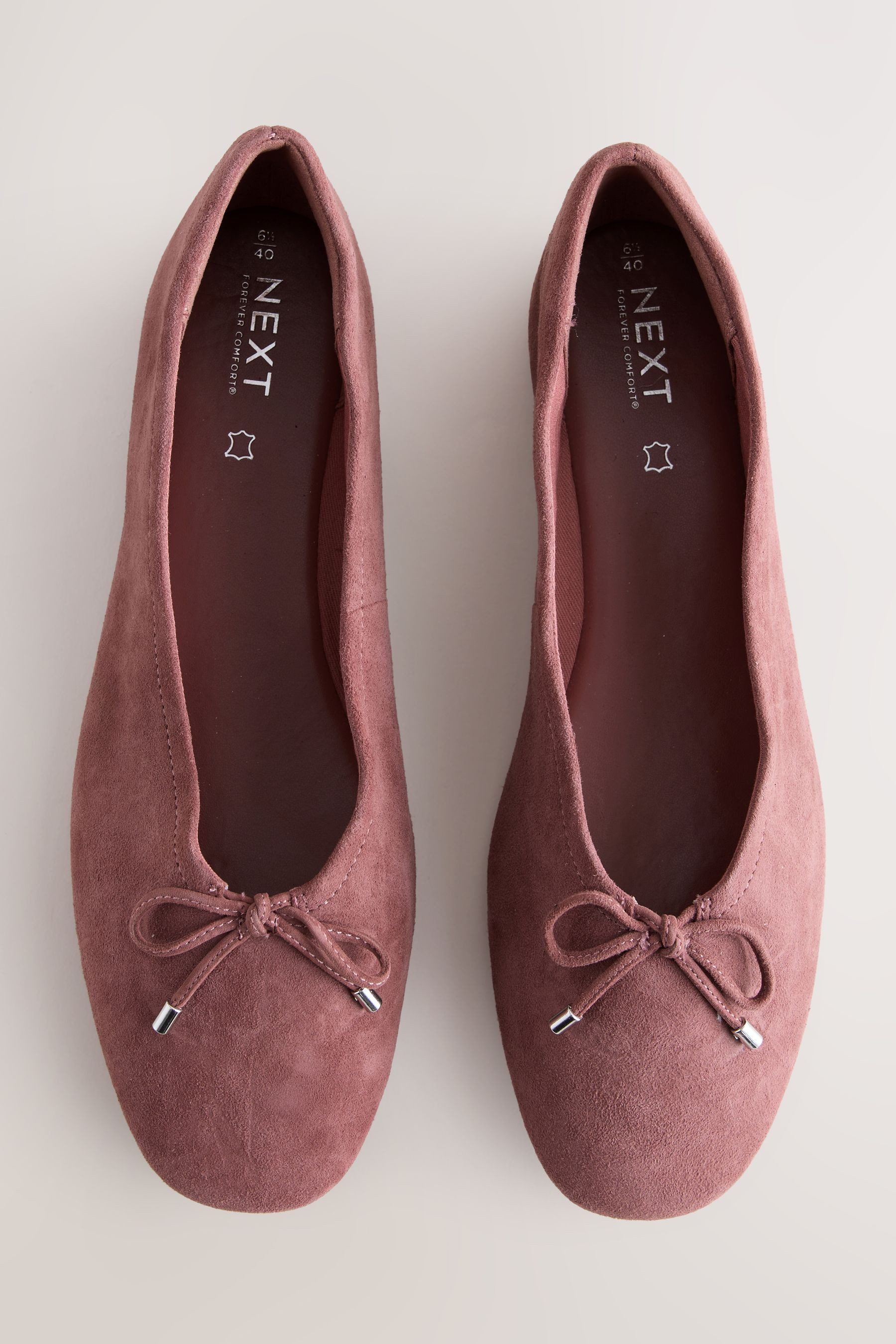 Next Forever Comfort® Ballerinas aus Veloursleder Ballerina (1-tlg) günstig online kaufen